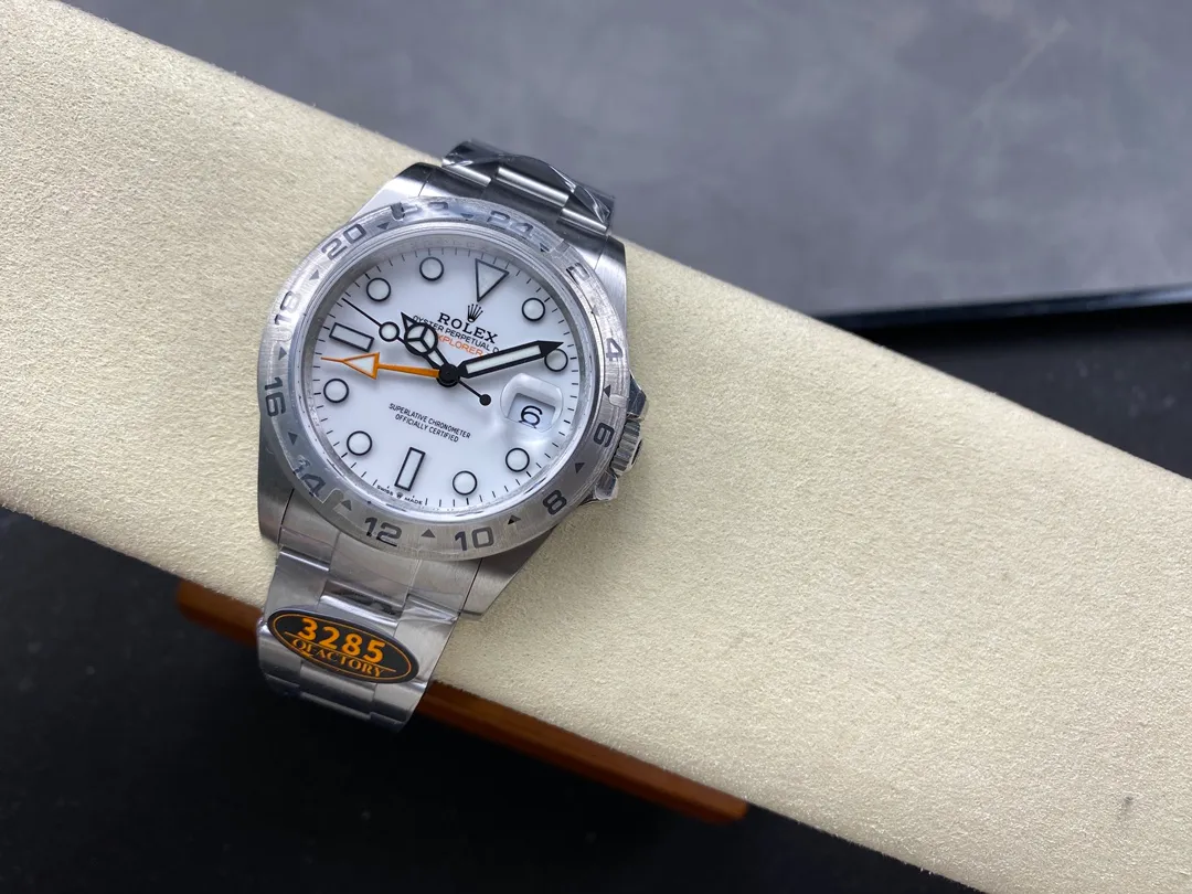 Rolex Explorer II 42mm 226570 Black 904L SS QF 1:1 Best Edition White Dial on Bracelet DD3285 32 abfcf4fa5c4cbe3 AMO Watch