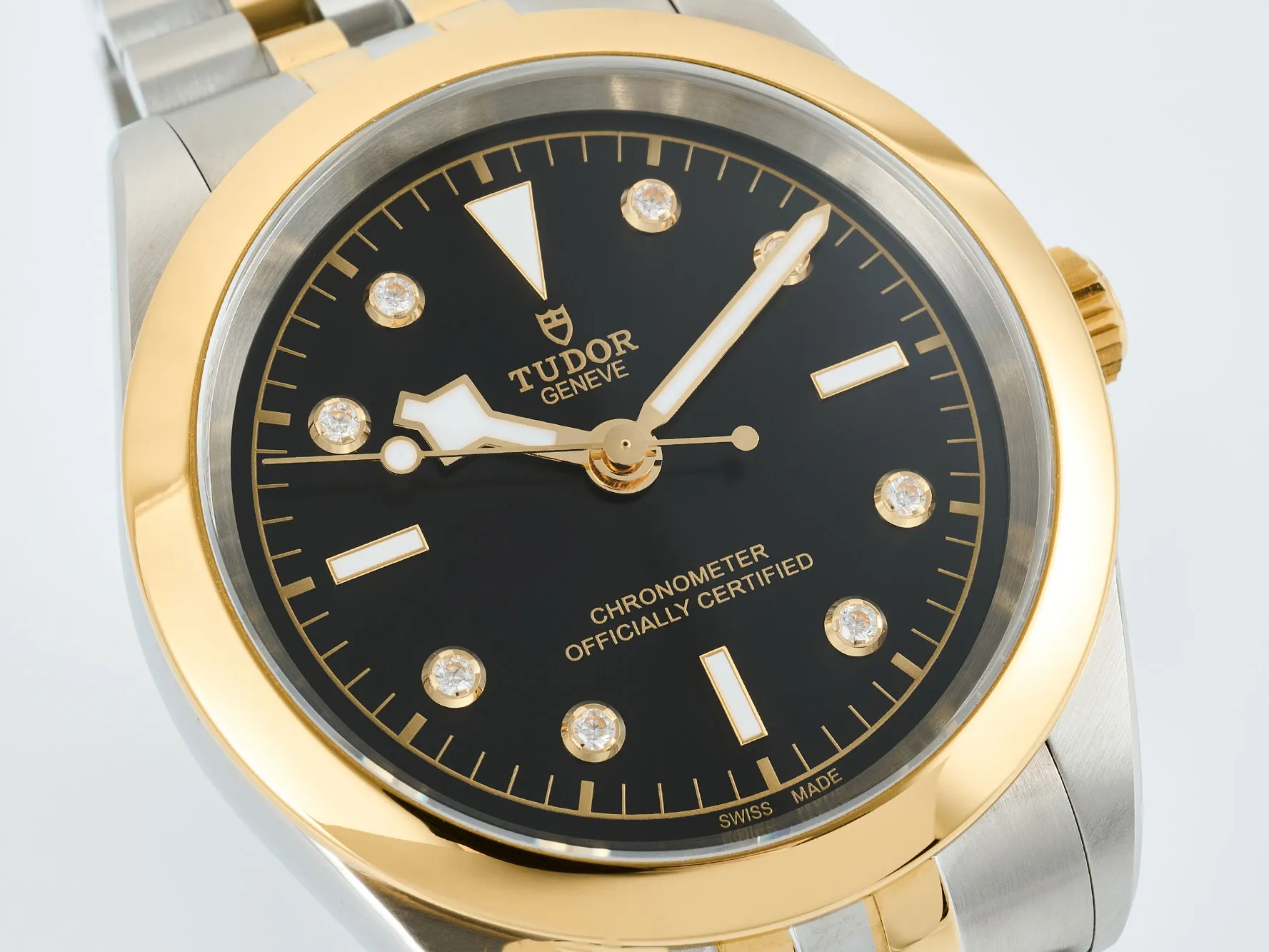 Tudor Black Bay One 41 SS/YG HTF 1:1 Best Edition Black Diamonds Dial on SS/YG Bracelet A26J 22 adc109b1dc541b3 AMO Watch