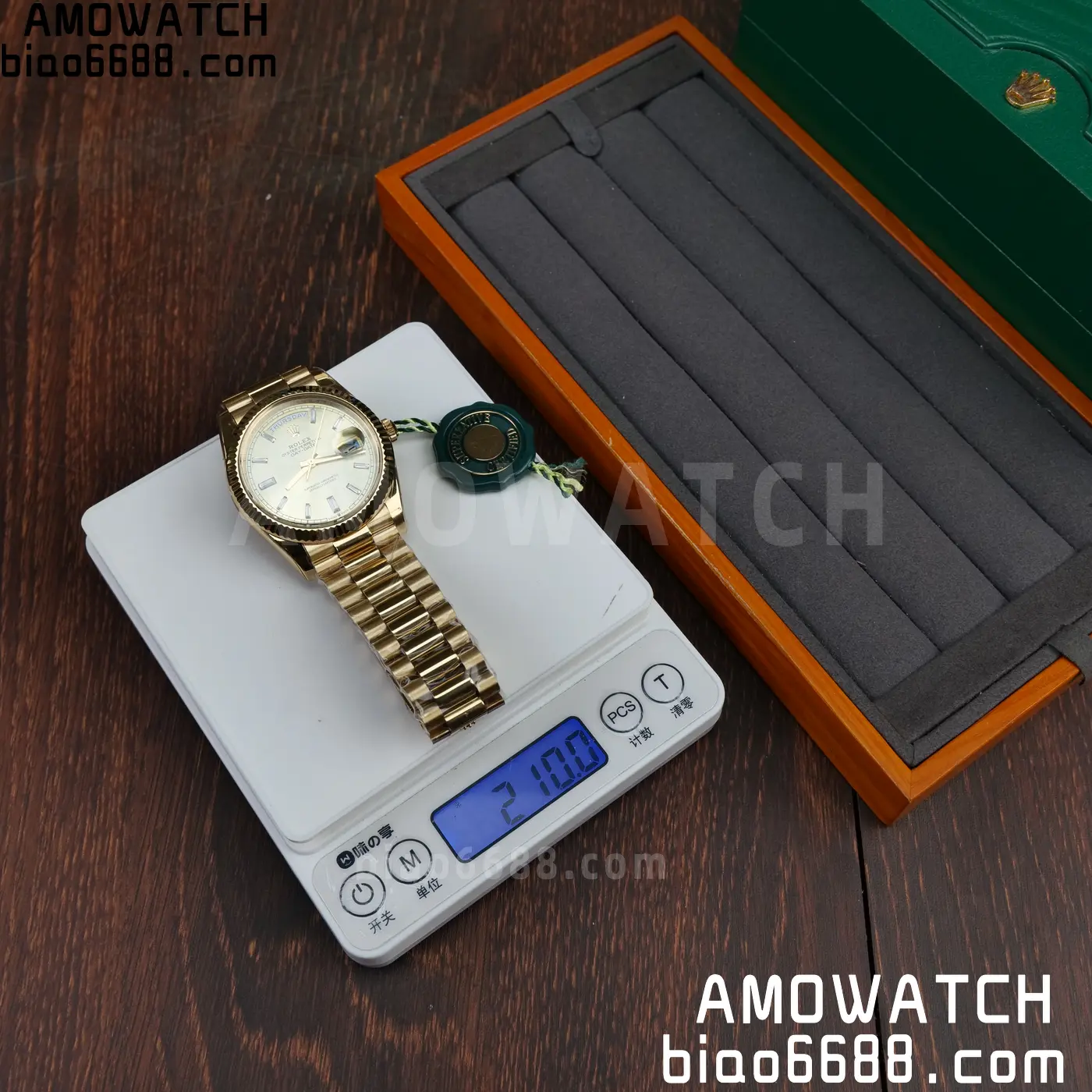 Rolex Day Date 40 YG CBDF 1:1 Best Edition YG Dial on President Bracelet VR3255 (210g) 61 b27a9f1c08eaef5 AMO Watch