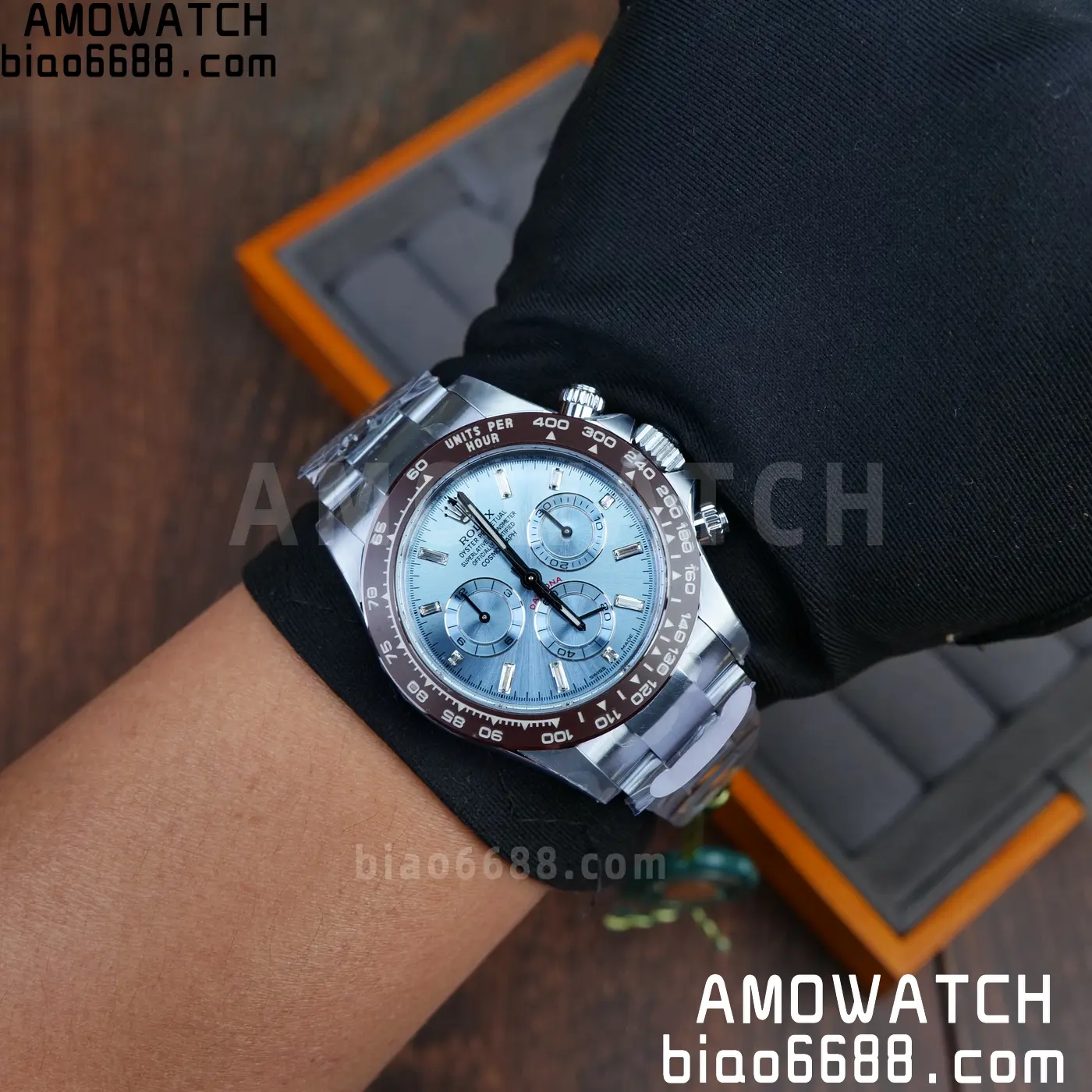 Rolex Daytona 116506 CBDF 1:1 Best Edition Ice Blue Crystal Dial on SS Bracelet 4130 210g 86 b6a9c2aa6ddeaea AMO Watch