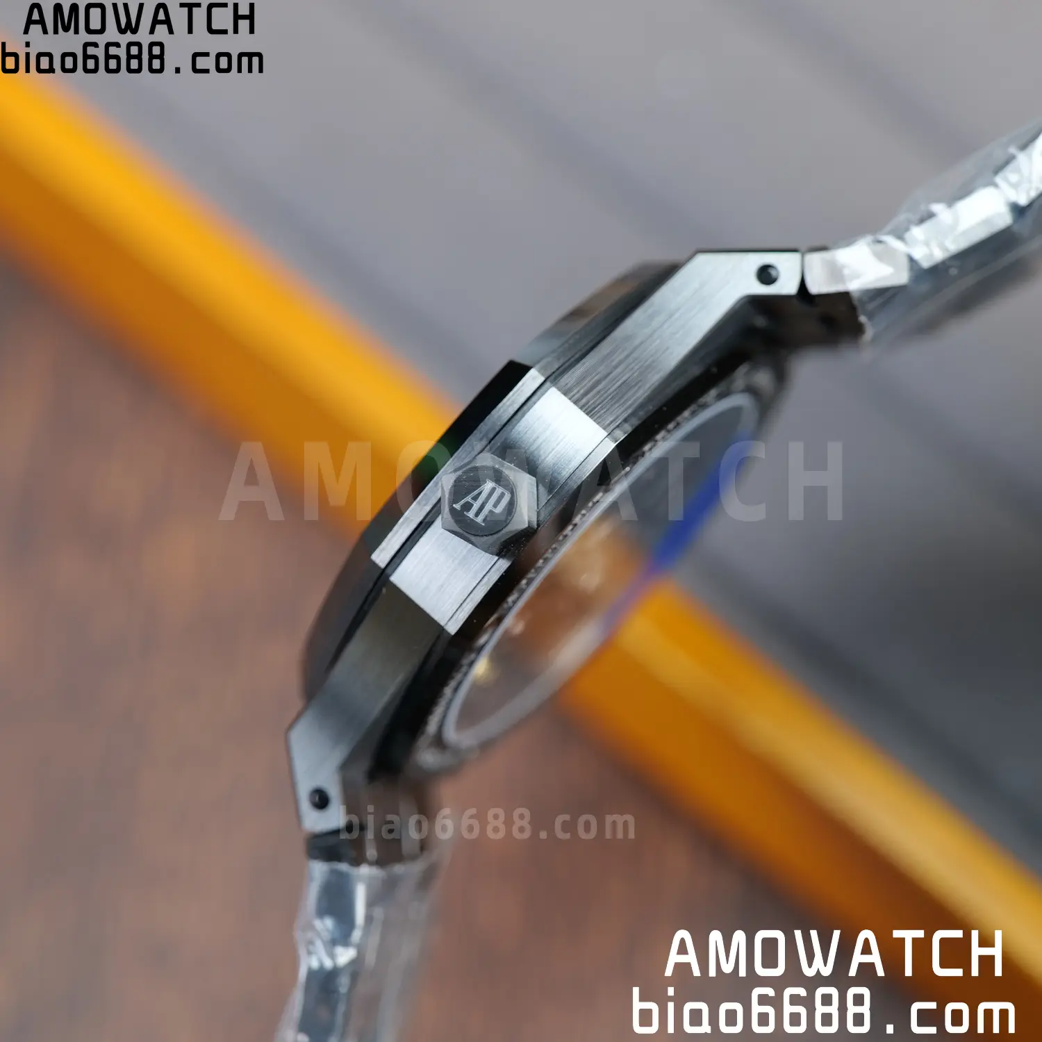 AP Royal Oak 41mm 15500 Black Ceramic ZF 1:1 Best Edition Black Dial on Ceramic Bracelet SA4302 Free Spring 93 bbac53de9ae50fd AMO Watch