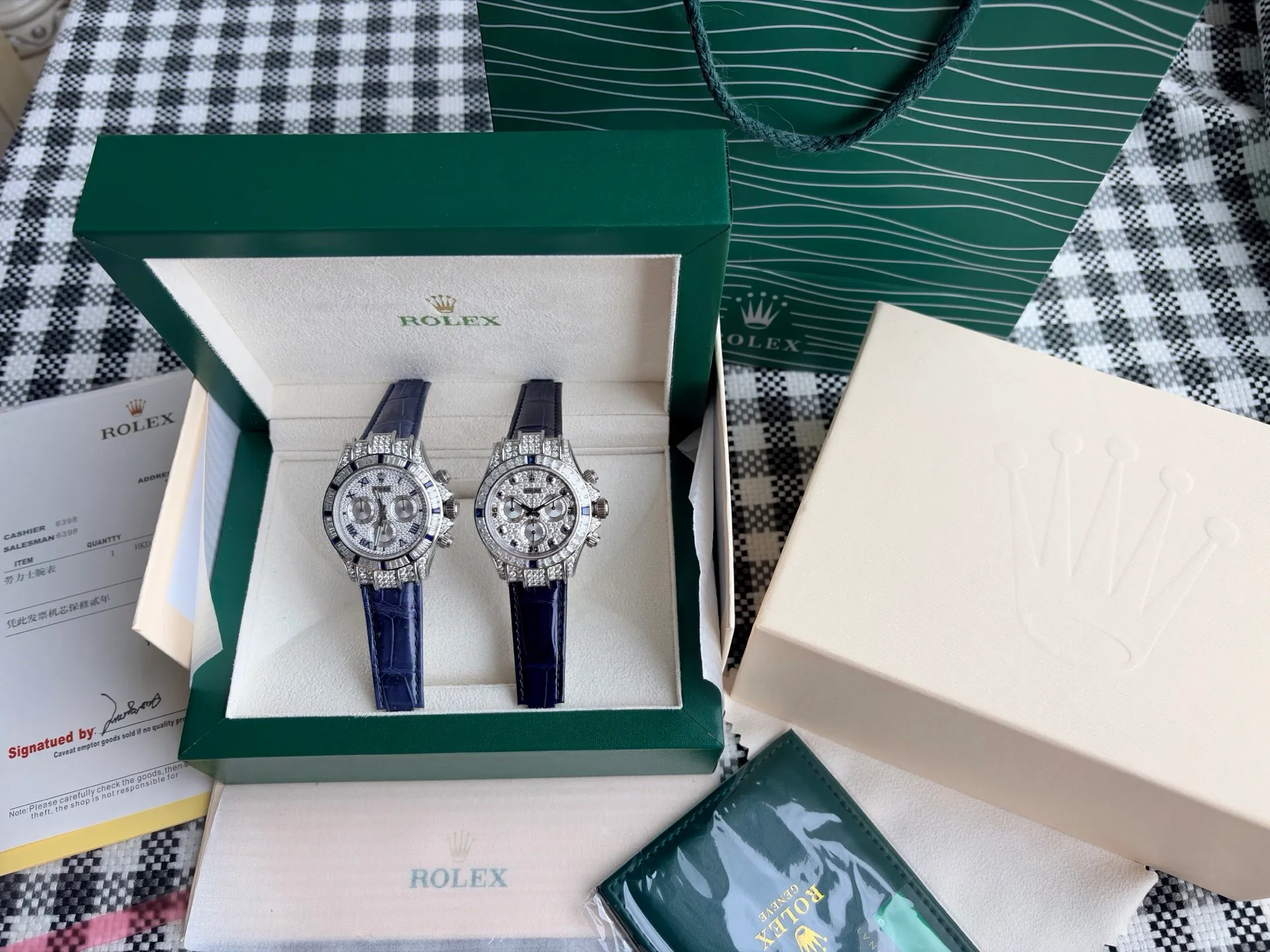 Rolex Daytona PPM Factory Best Edition Mossan Dial on Blue Strap 4130 30 bd76f1f1a584d96 AMO Watch