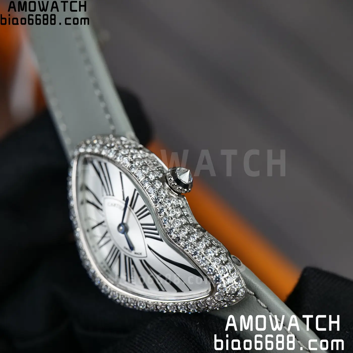 Cartier CRASH 23mm SS White dial Quartz 65 bf878eac0239f7f 阿默表行AmoWatch
