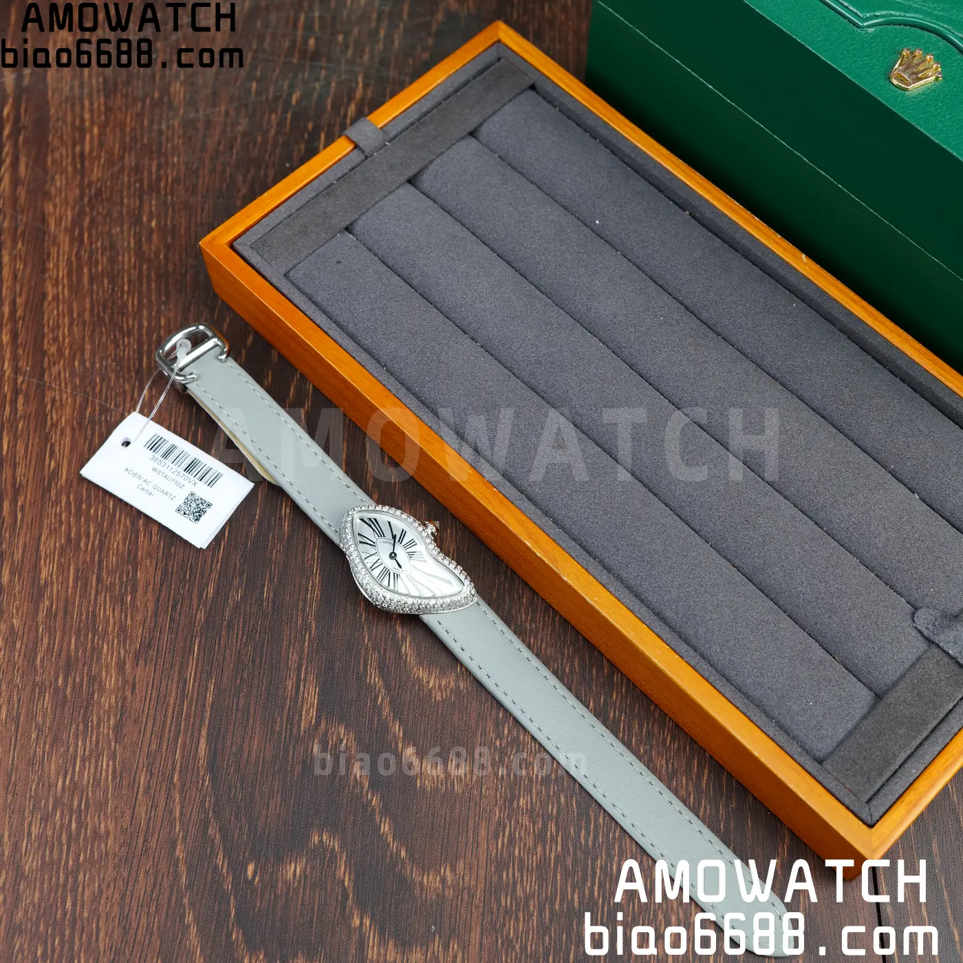 Cartier CRASH 23mm SS White dial Quartz 50 c13a838bef00910 阿默表行AmoWatch