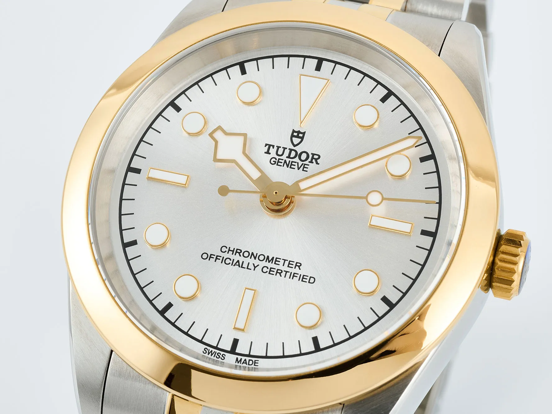 Tudor Black Bay One 41 SS/YG HTF 1:1 Best Edition Silver Dial on SS/YG Bracelet A26J 21 c44938061e46a0d AMO Watch