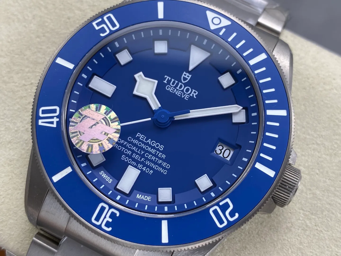 Tudor Blue Pelagos ZF 1:1 Best Edition on Titanium Bracelet 27 c98d2ec40ce0eb4 AMO Watch