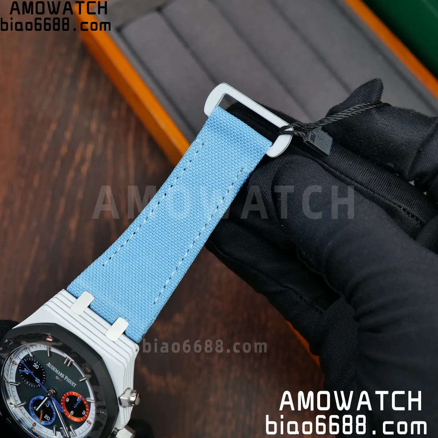 AP Royal Oak Chrono DIW 26240 41mm Quartz Fiber/NY Green Dial APF SH4401 69 cccee96385c5de8 AMO Watch