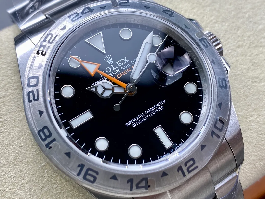 Rolex Explorer II 42mm 226570 Black 904L SS QF 1:1 Best Edition Black Dial on Bracelet DD3285 23 ccd5ecc64259628 AMO Watch