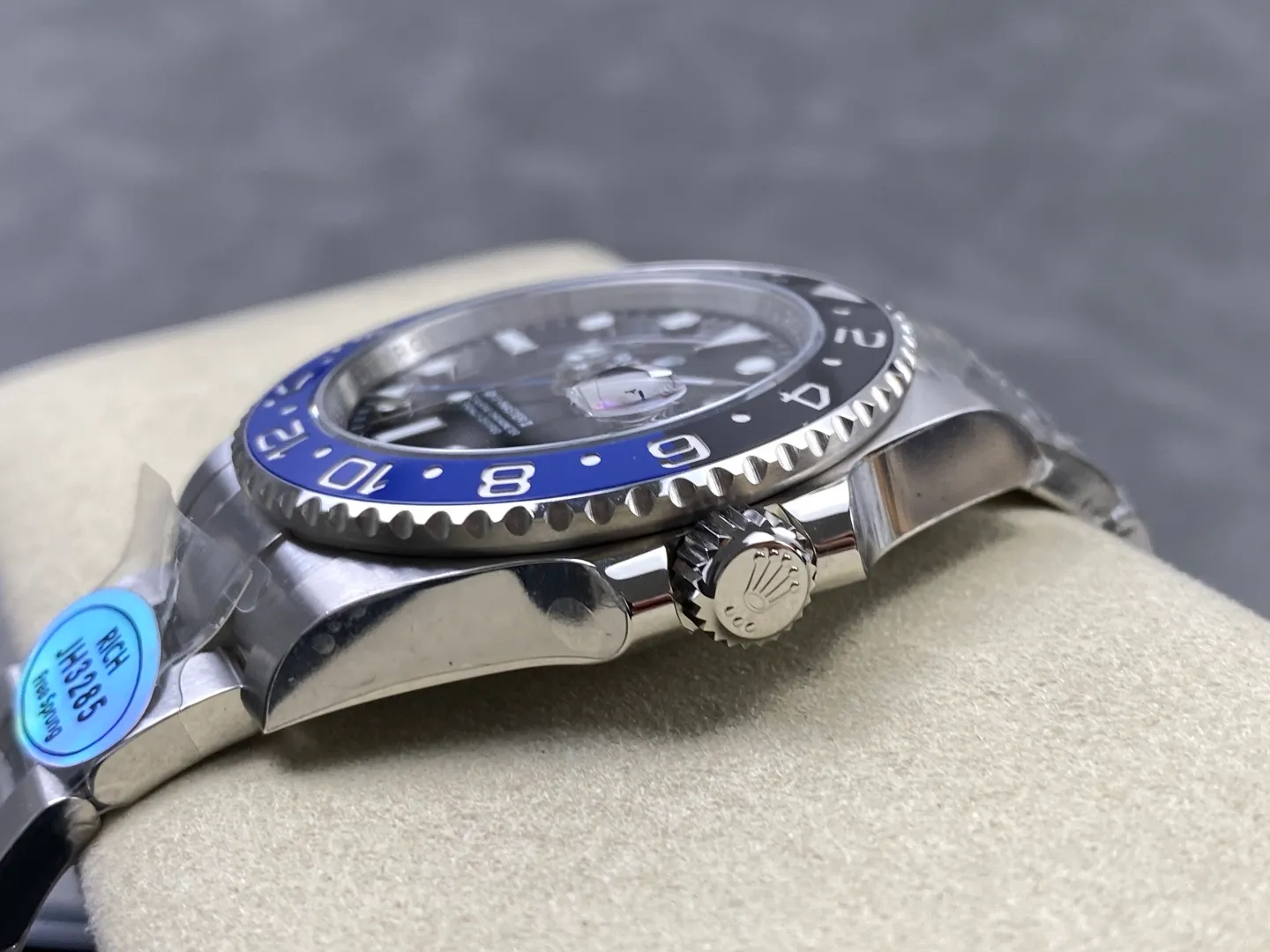 Rolex GMT-Master II 126710 BLNR 904L Steel RICH Batgirl 1:1 Best Edition on Oyster Bracelet JH3285 (Free Sprung) V2 32 d40f376f44ea075 阿默表行AmoWatch