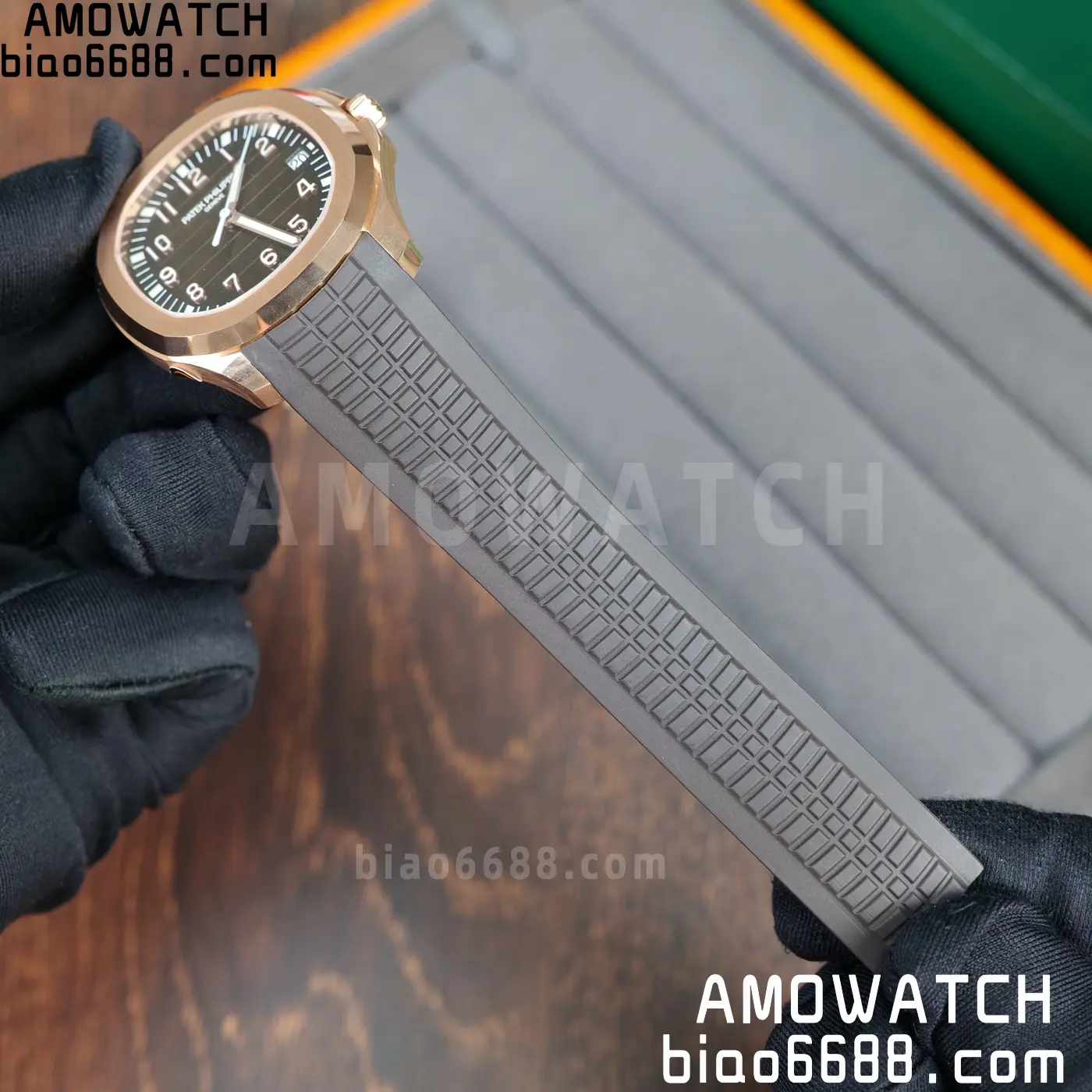 PP Aquanaut 5167R 40mm RG WSF 1:1 Best Edition Brown Dial On Brown Strap Super Clone DD330 Weighted 136g 86 d8c9c7a41f78a67 AMO Watch