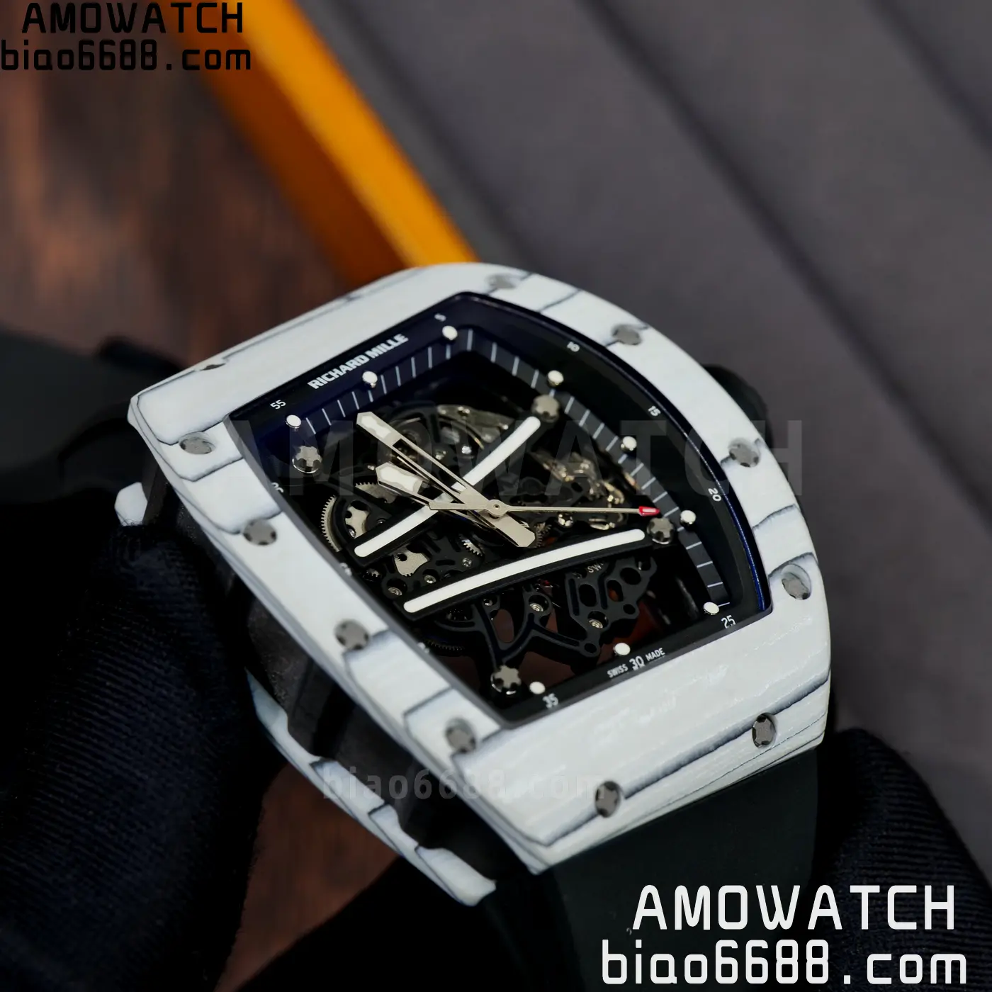 RICHARD MILLE RM61-01 RM6101 A9F 1:1 Best Edition Black Bezel Strap RMUL3 Free Sprung 91 dd8a14d35432cb0 阿默表行AmoWatch