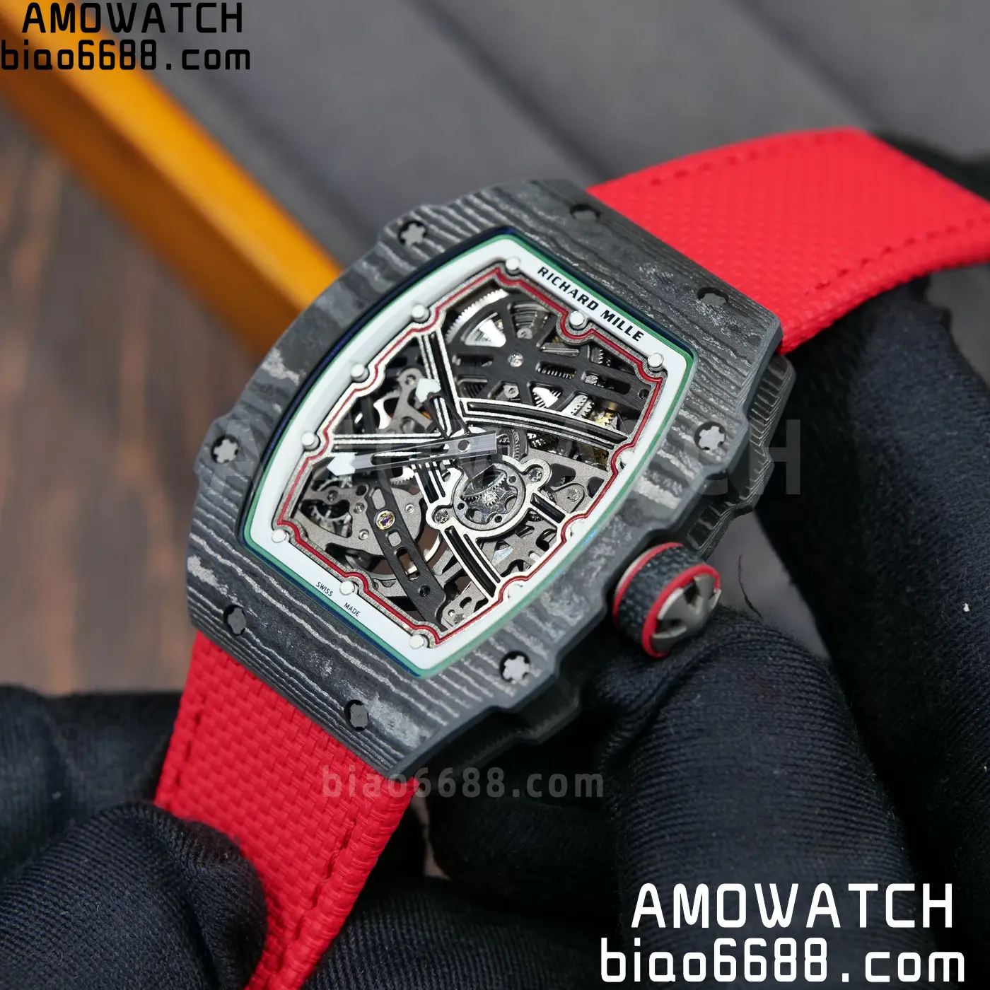 RICHARD MILLE RM67-02 Black NTPT RICH Factory 1:1 Italy Green/Red/White Skeleton Dial CRMA7 Super Clone 105 debff63cd3f2d20 阿默表行AmoWatch