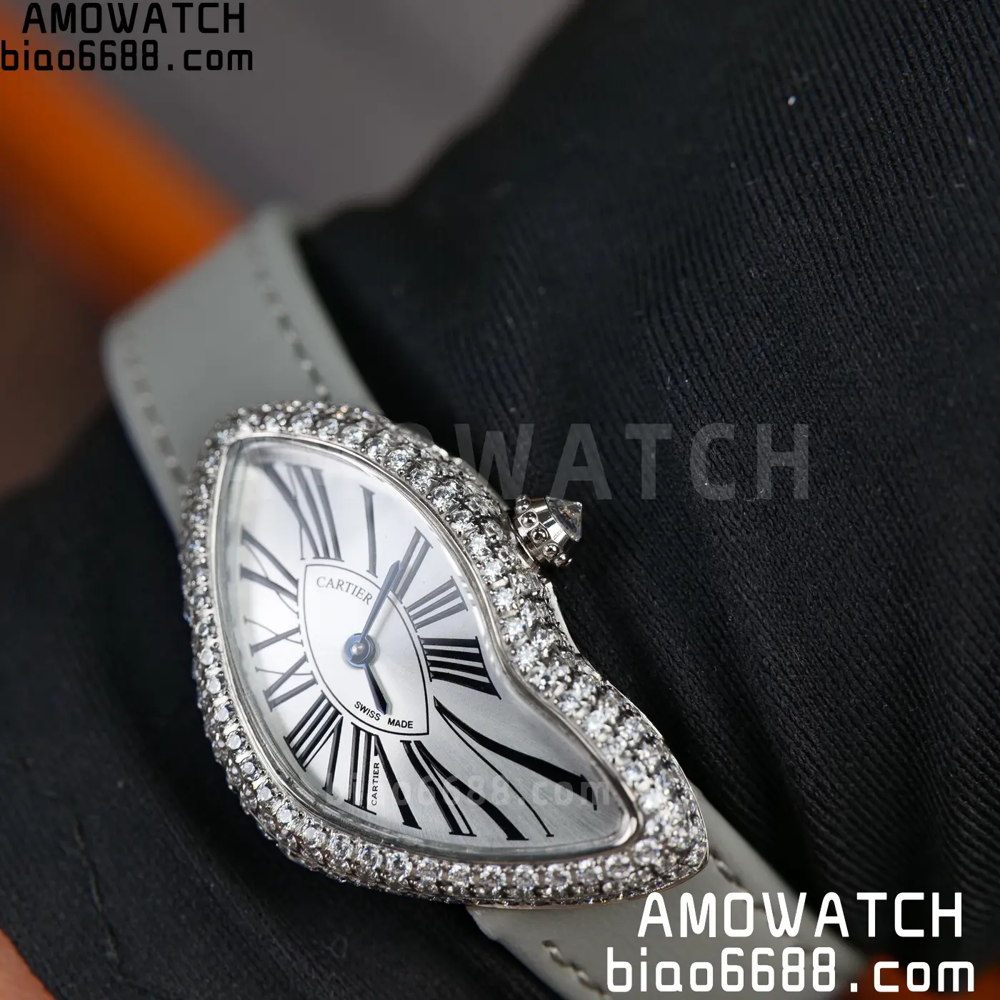 Cartier CRASH 23mm SS White dial Quartz 69 e17b5fc75fa512c 阿默表行AmoWatch