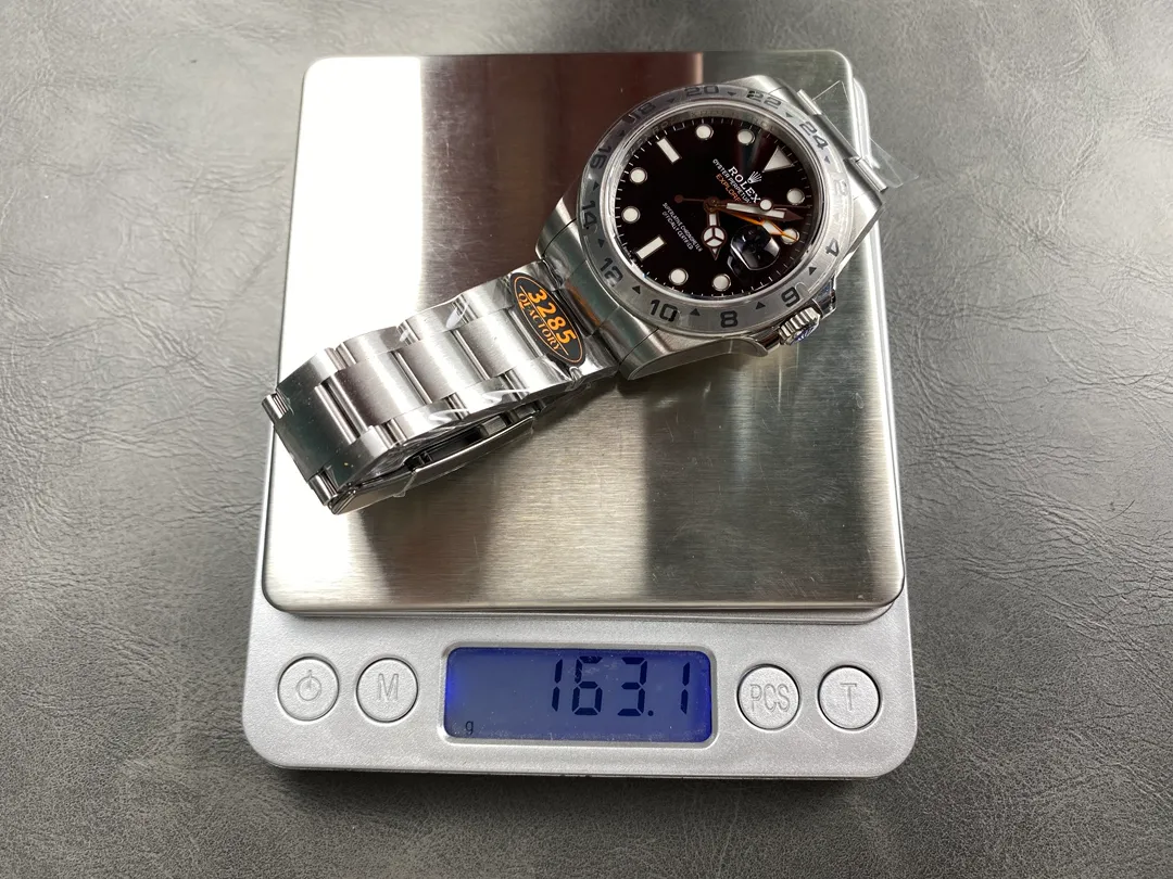 Rolex Explorer II 42mm 226570 Black 904L SS QF 1:1 Best Edition Black Dial on Bracelet DD3285 21 e1f40feef07cd31 AMO Watch