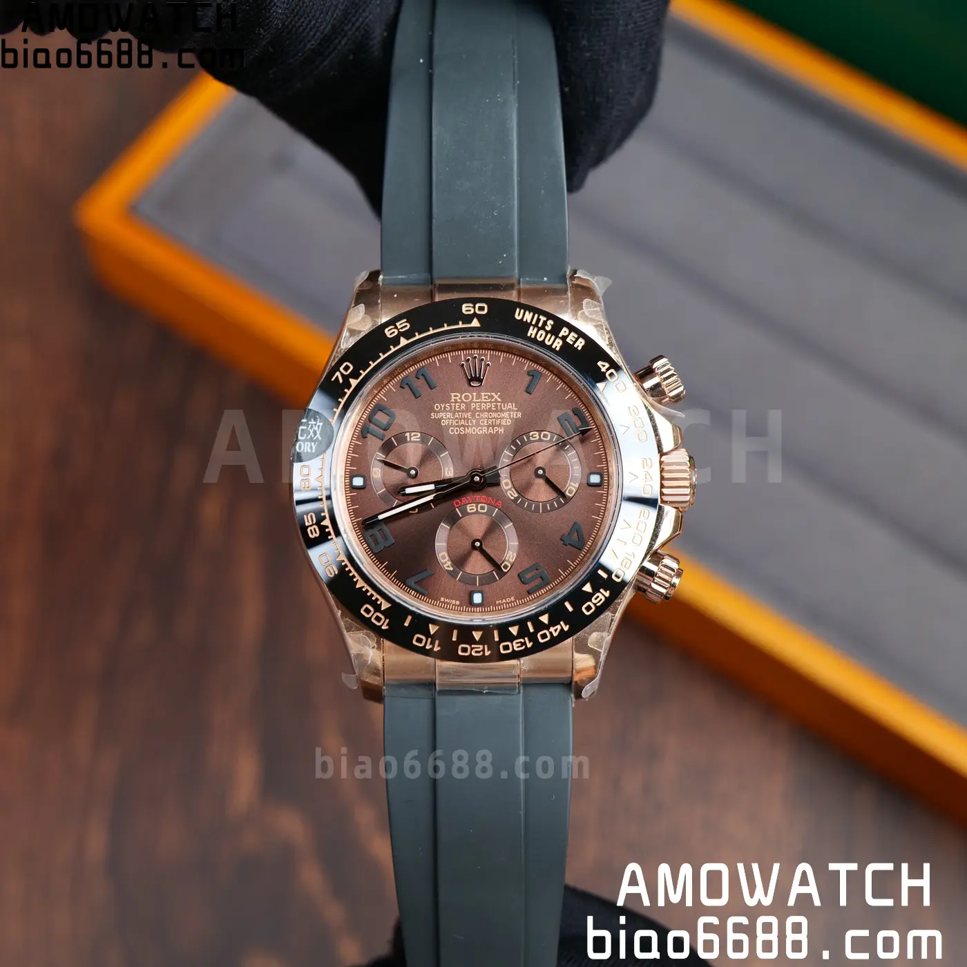 Rolex Daytona 116515 QF 1:1 Best Edition Brown Dial SH4130 V11 (Weighted) 64 e533a8bbf862ba0 阿默表行AmoWatch