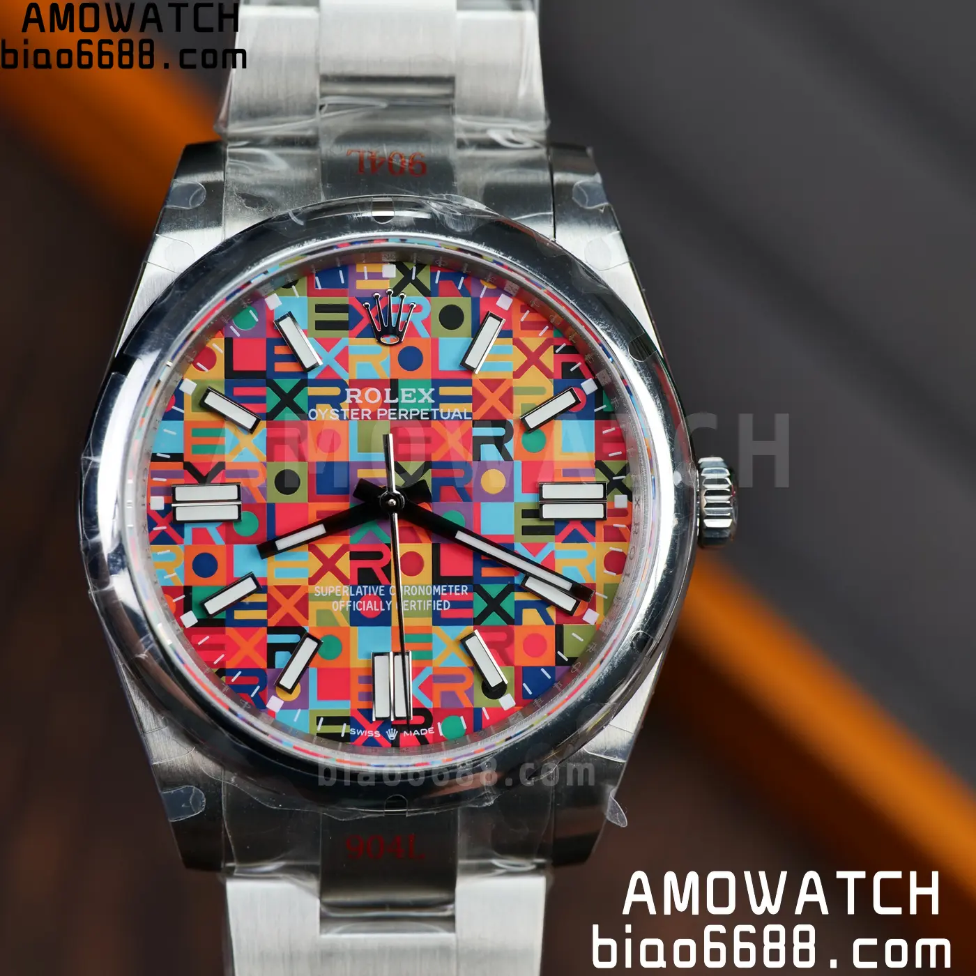 Rolex Oyster Perpetual 41mm 134300 QF 1:1 Best Edition Celebration Dial On SS Bracelet SH3230 (Free Sprung) 69 ee55e18fc287202 AMO Watch