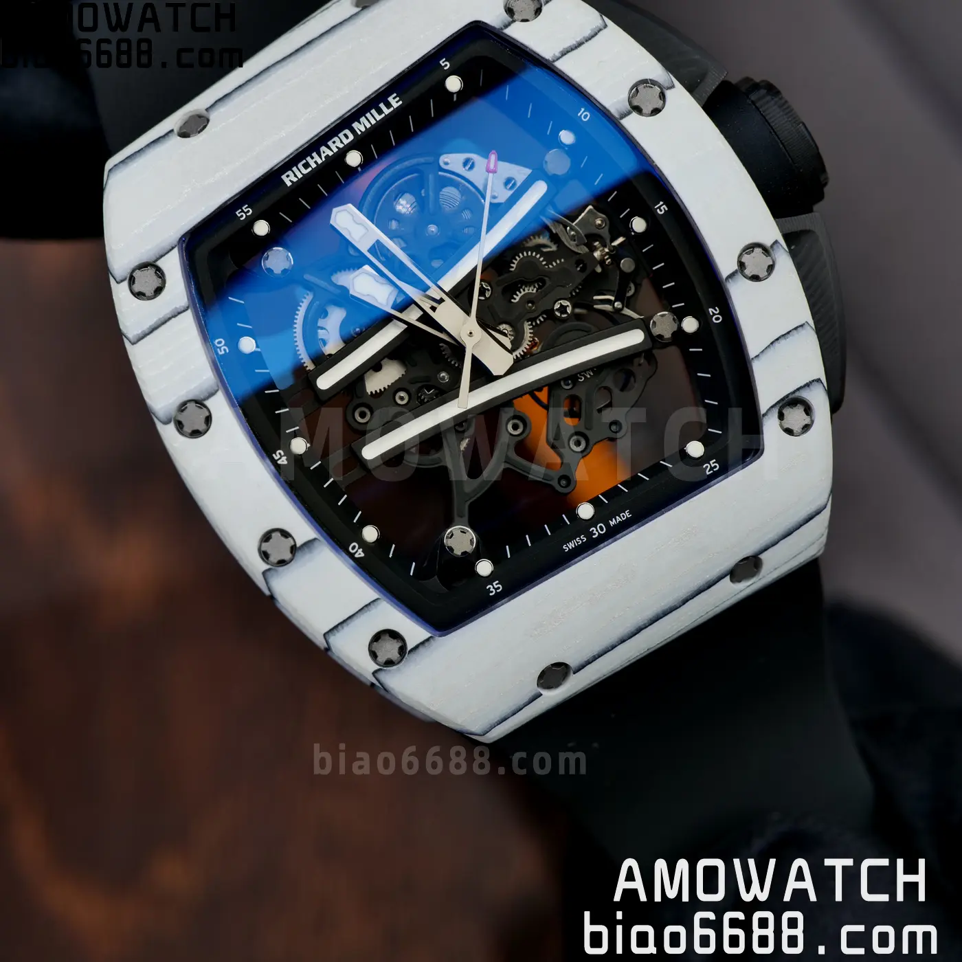 RICHARD MILLE RM61-01 RM6101 A9F 1:1 Best Edition Black Bezel Strap RMUL3 Free Sprung 88 f12e874e2c42409 阿默表行AmoWatch