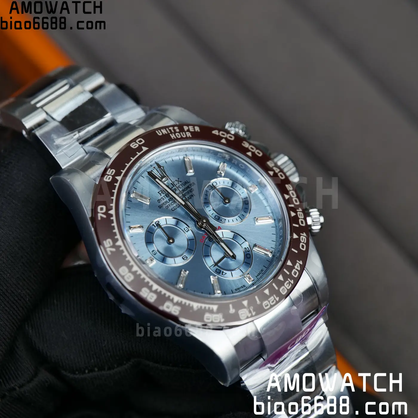 Rolex Daytona 116506 CBDF 1:1 Best Edition Ice Blue Crystal Dial on SS Bracelet 4130 210g 74 f45cb7debb01ee2 AMO Watch