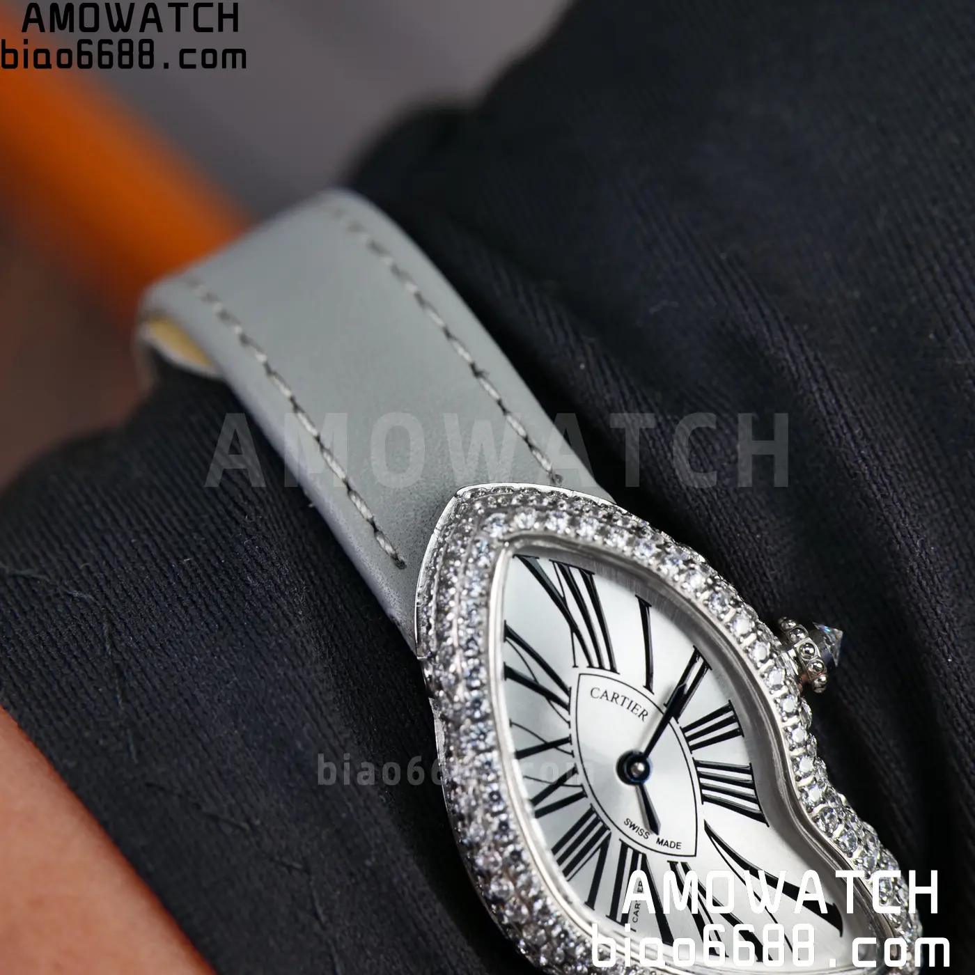 Cartier CRASH 23mm SS White dial Quartz 70 f4e92f75ee1f2b0 阿默表行AmoWatch