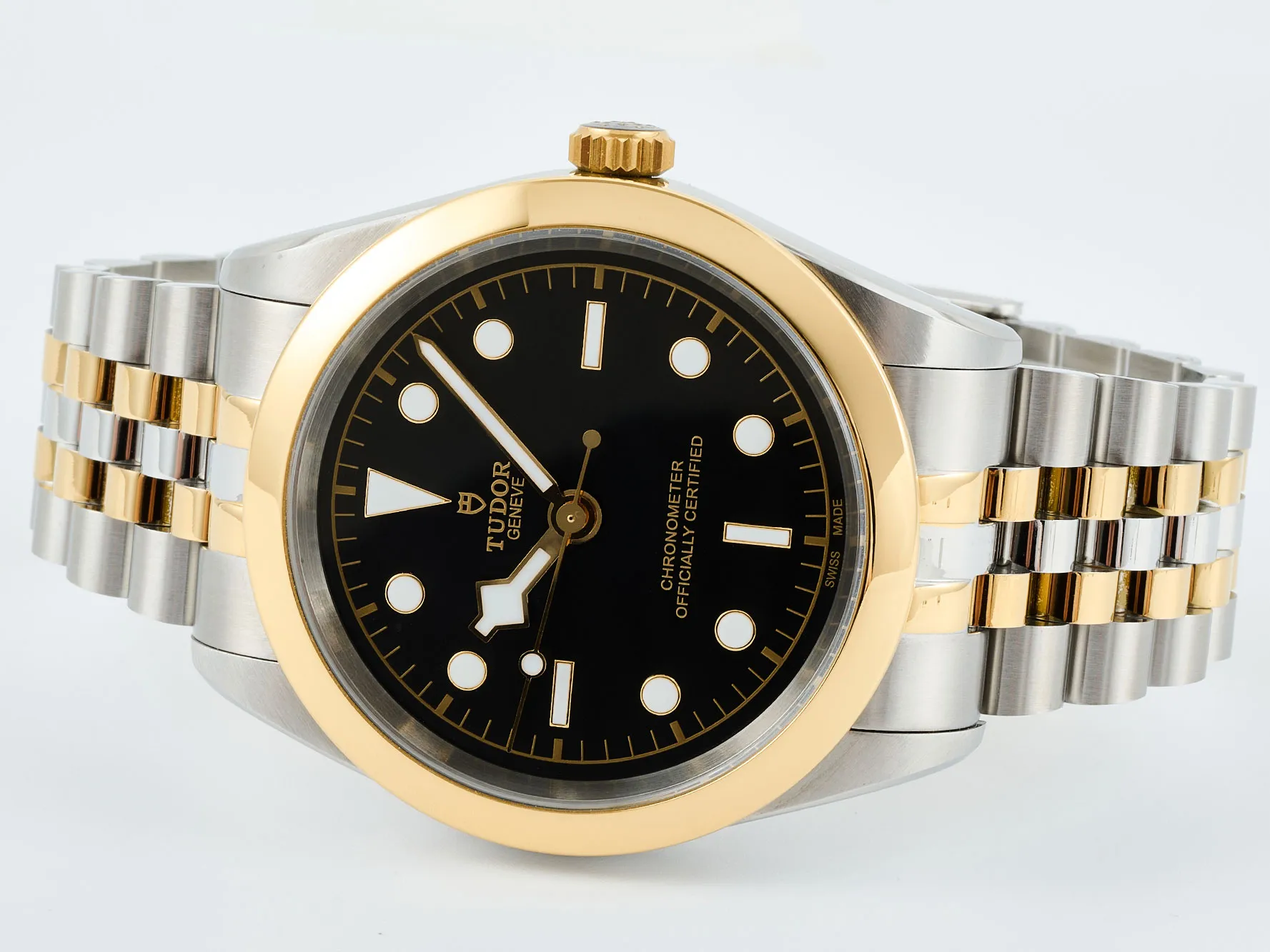 Tudor Black Bay One 41 SS/YG HTF 1:1 Best Edition Black Dial on SS/YG Bracelet A26J 24 fbf59137bf431a5 AMO Watch