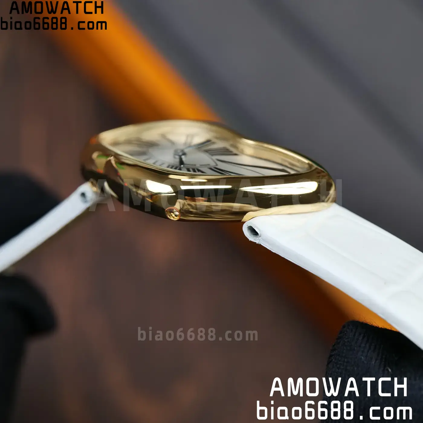 Cartier CRASH 23mm YG White dial Quartz 68 fc8ef36f52d8a68 阿默表行AmoWatch