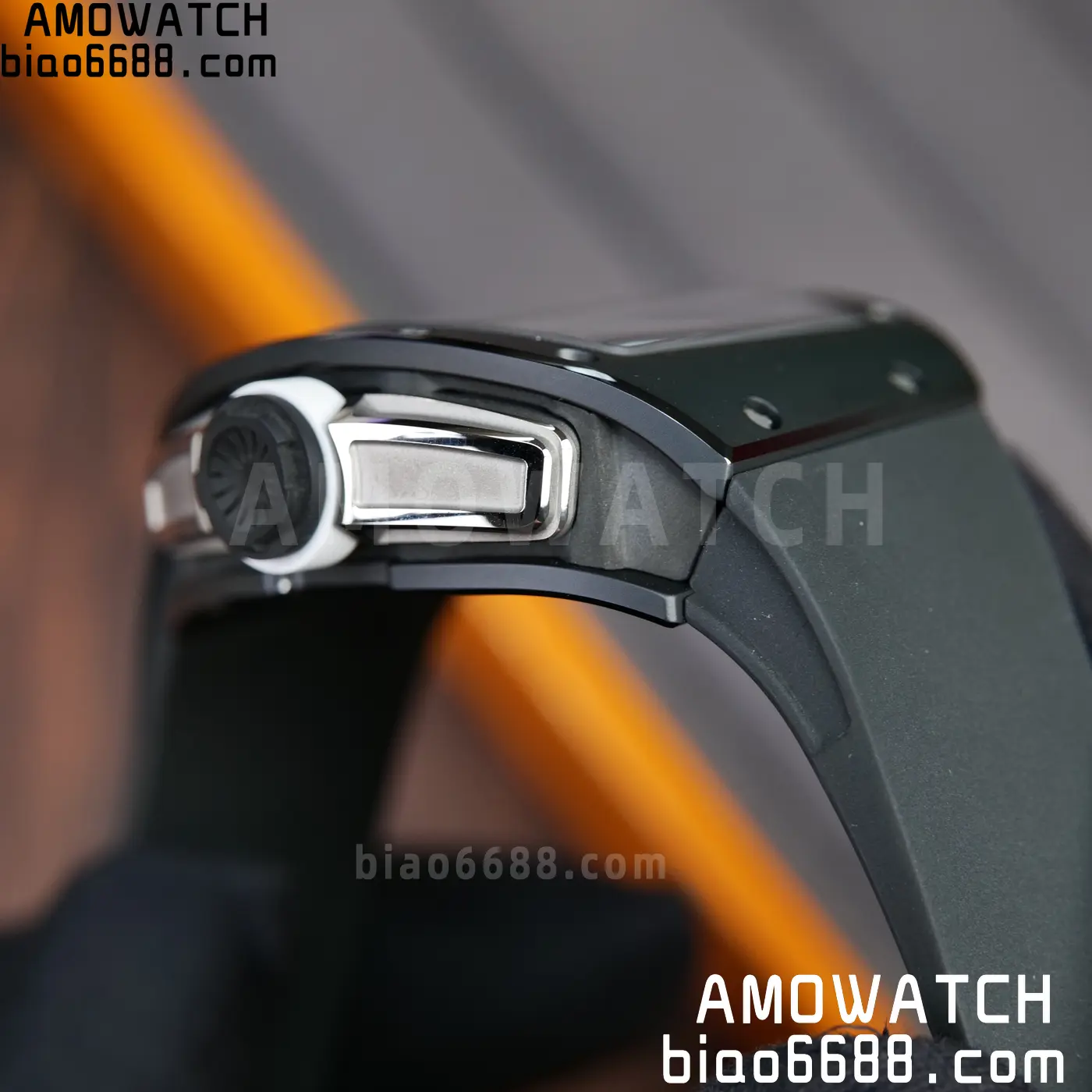 RICHARD MILLE RM61-01 RM6101 A9F 1:1 Best Edition Black Bezel White Strap RMUL3 Free Sprung 105 fd8ec051a5d4567 阿默表行AmoWatch