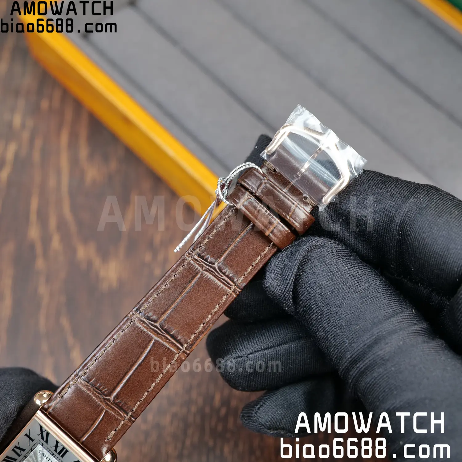 CARTIER Tank Must RG WGTA0011 25.5mm F1 Facftory 1:1 Best Edition White Dial on Brown Leather Strap Ronda 60 00dbf1f09b8d7d5 AMO Watch