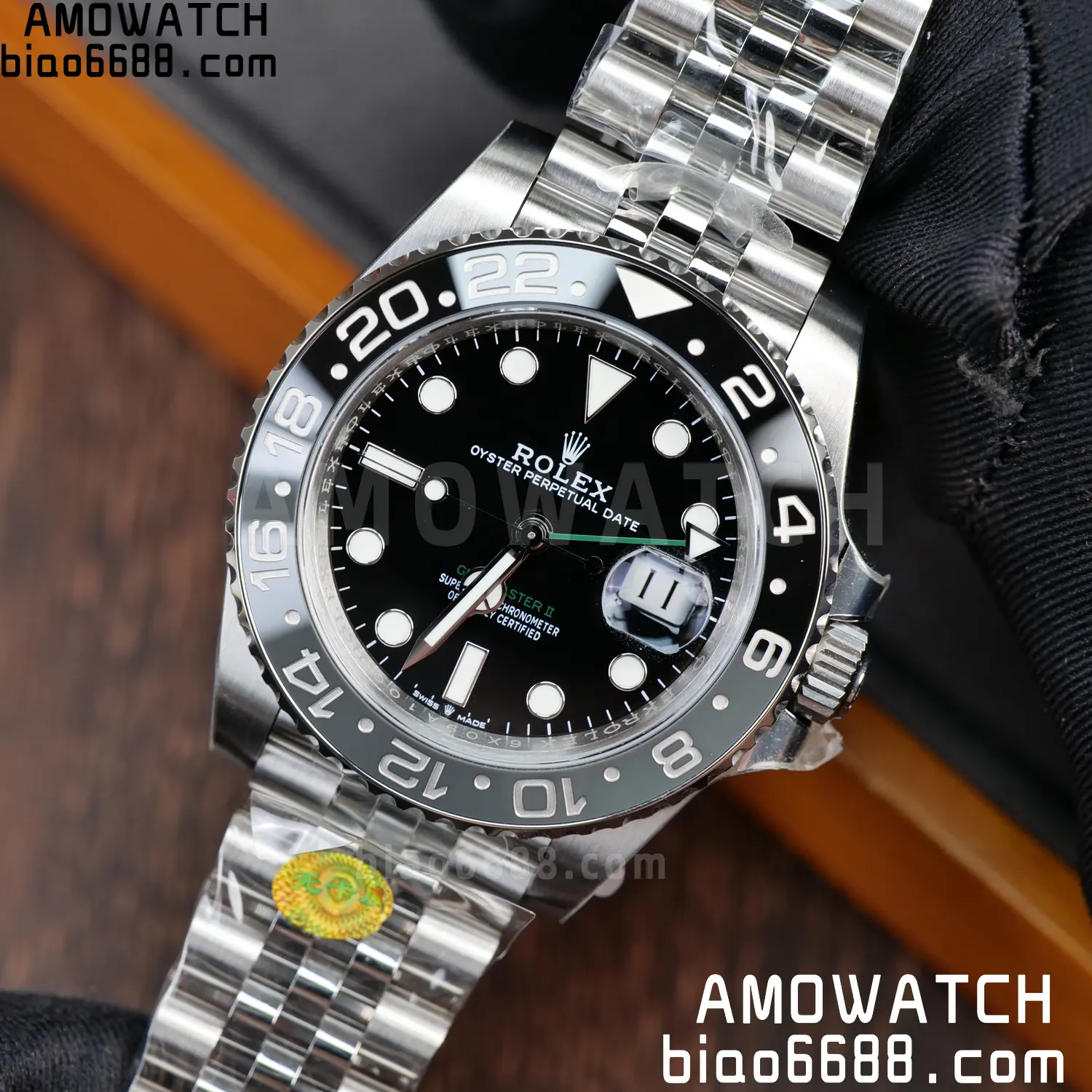 Rolex GMT-Master II 126710 GRNR 904L Steel VSF 1:1 Best Edition on Jubilee Bracelet DD3285 CHS V3s 87 047257261bdeb44 AMO Watch