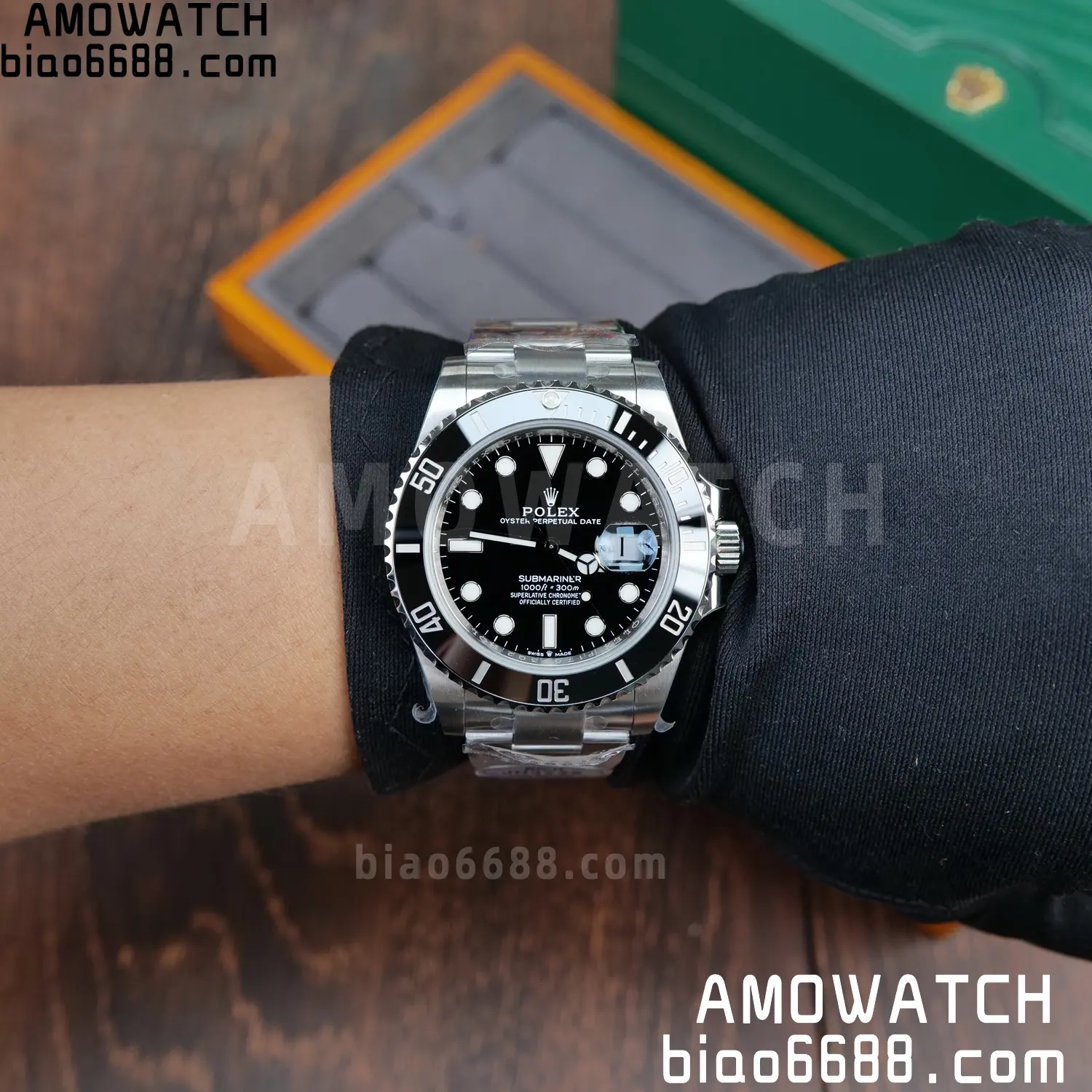 Rolex Submariner 41mm 126610 LN Black RICH 1:1 Best Edition 904L SS Case and Bracelet JH3235 V2 (Free Sprung) 111 04c2865f2dcdc39 AMO Watch