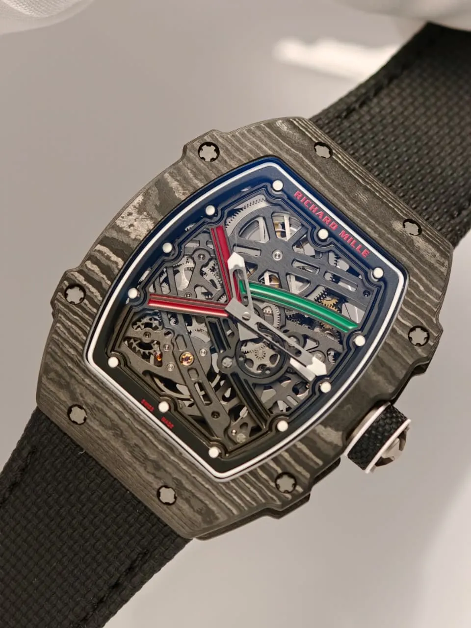 RICHARD MILLE RM67-02 Black NTPT RICH Factory 1:1 UAE Skeleton Dial CRMA7 Super Clone 21 0628e3c5a17d954 AMO Watch