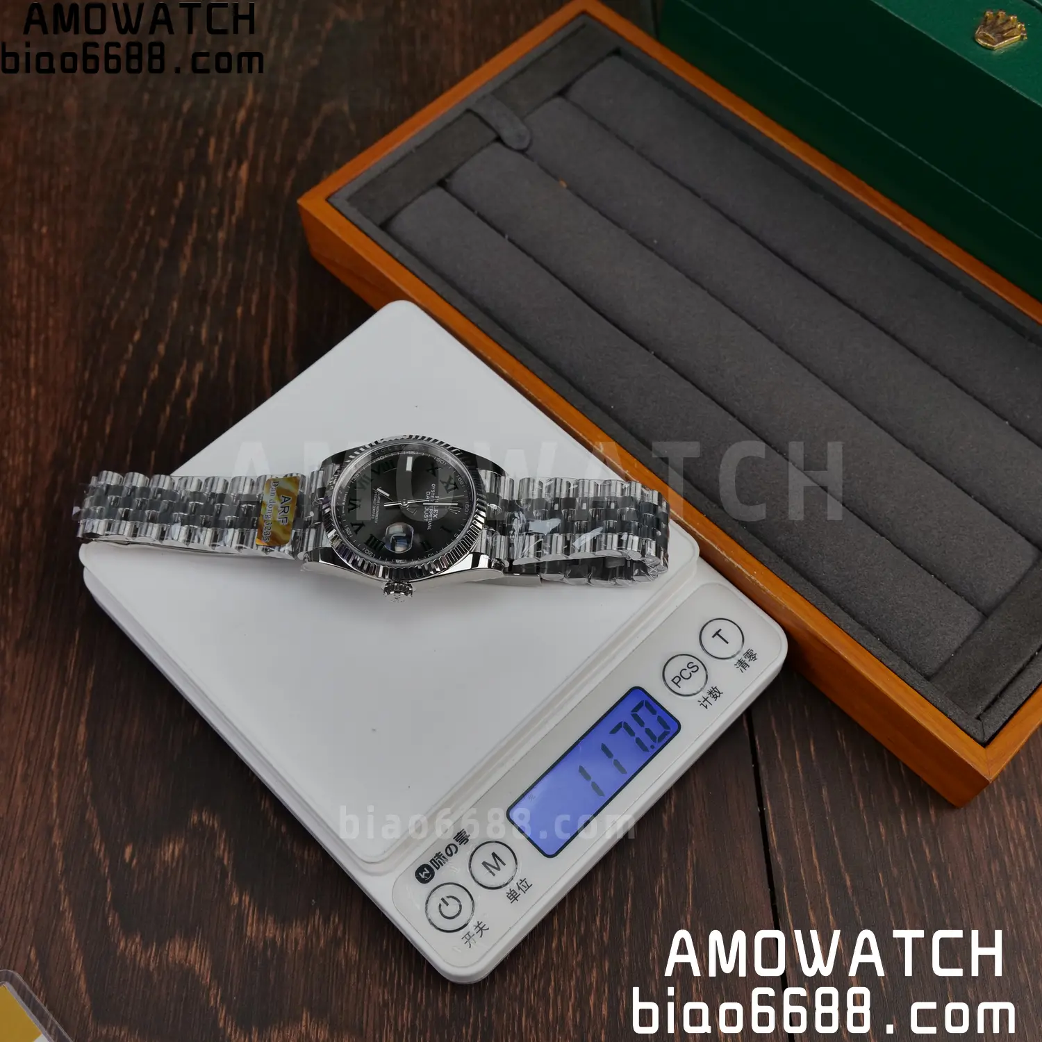 Rolex DateJust m126234 36mm ARF 1:1 Best Edition Roman Gray Dial on Jubilee Bracelet DD3235 63 07203fbfb867df2 AMO Watch