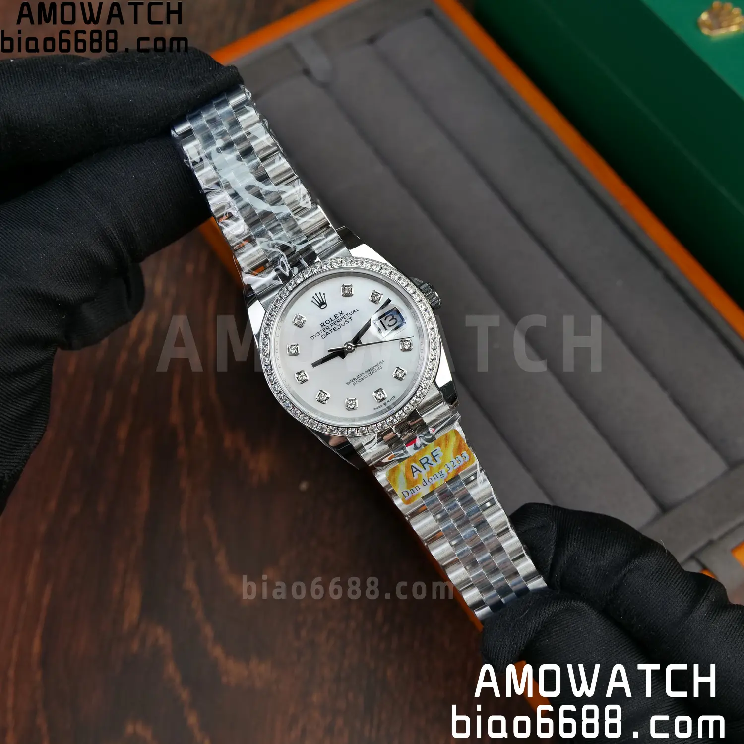 Rolex DateJust m126284 36mm ARF 1:1 Best Edition MOP Dial on Jubilee Bracelet DD3235 58 072be203cdd5e69 AMO Watch