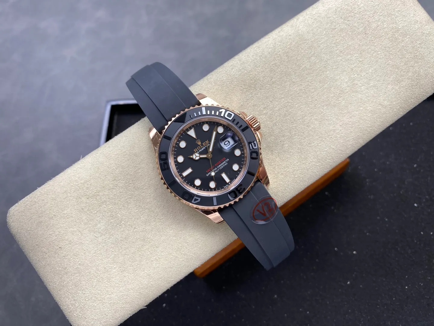 Rolex Yacht-Master 126655 VSF 1:1 Best Edition Black Ceramic Bezel DD3235 Weight) V2 38 07dfbe3a50b35ab AMO Watch