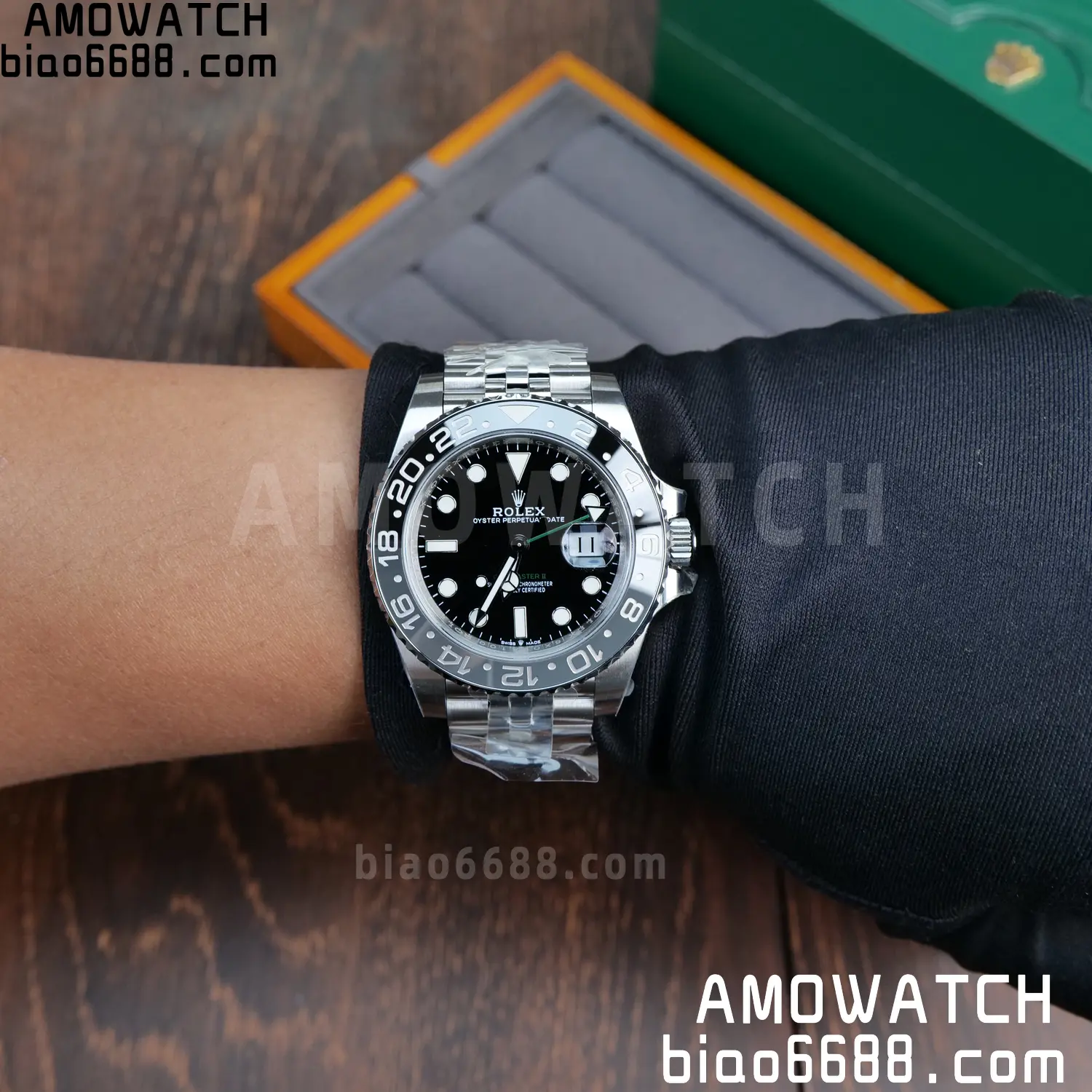 Rolex GMT-Master II 126710 GRNR 904L Steel VSF 1:1 Best Edition on Jubilee Bracelet DD3285 CHS V3s 96 0a2445b37857bcc AMO Watch