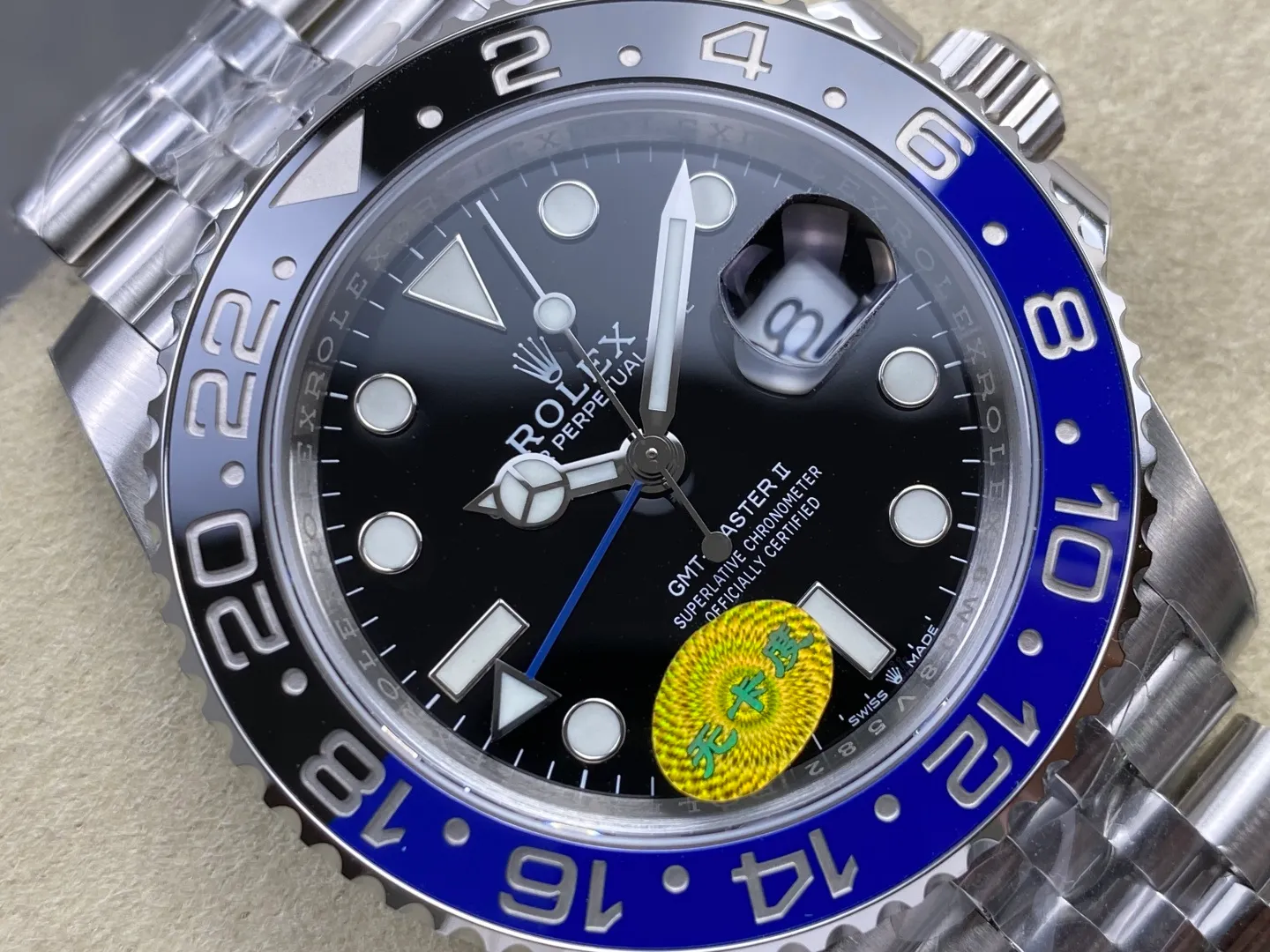 Rolex GMT-Master II 126710 BLNR 904L Steel VSF 1:1 Best Edition on Jubilee Bracelet DD3285 CHS V3s 25 0cae5c9577b3b70 阿默表行AmoWatch
