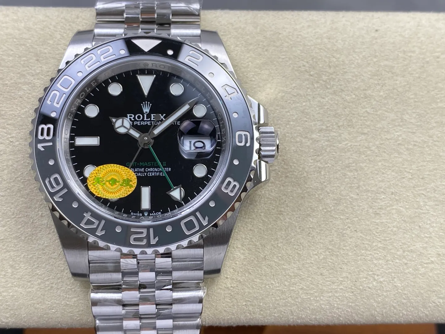 Rolex GMT-Master II 126710 GRNR 904L Steel VSF 1:1 Best Edition on Jubilee Bracelet DD3285 CHS V3s 28 0d048909b94b013 AMO Watch