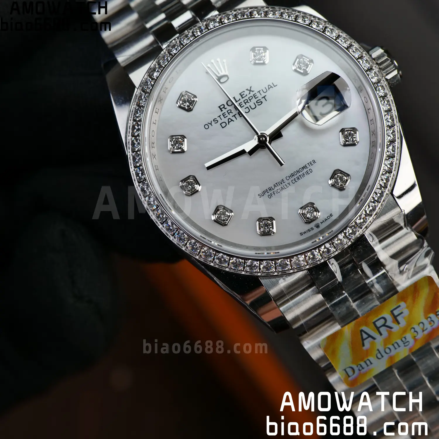 Rolex DateJust m126284 36mm ARF 1:1 Best Edition MOP Dial on Jubilee Bracelet DD3235 72 126740848ea715f AMO Watch