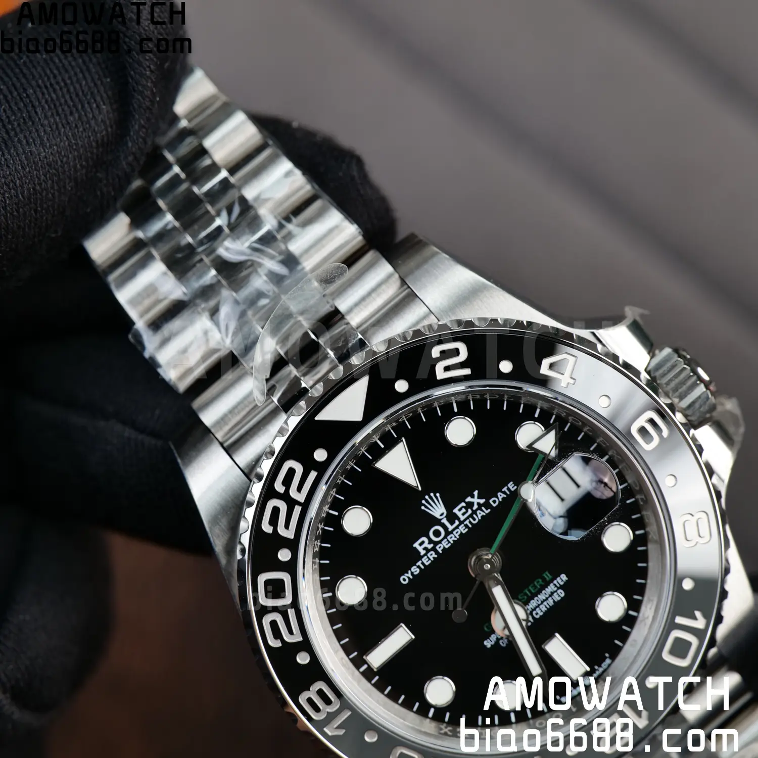 Rolex GMT-Master II 126710 GRNR 904L Steel VSF 1:1 Best Edition on Jubilee Bracelet DD3285 CHS V3s 80 139d302726b7a53 AMO Watch