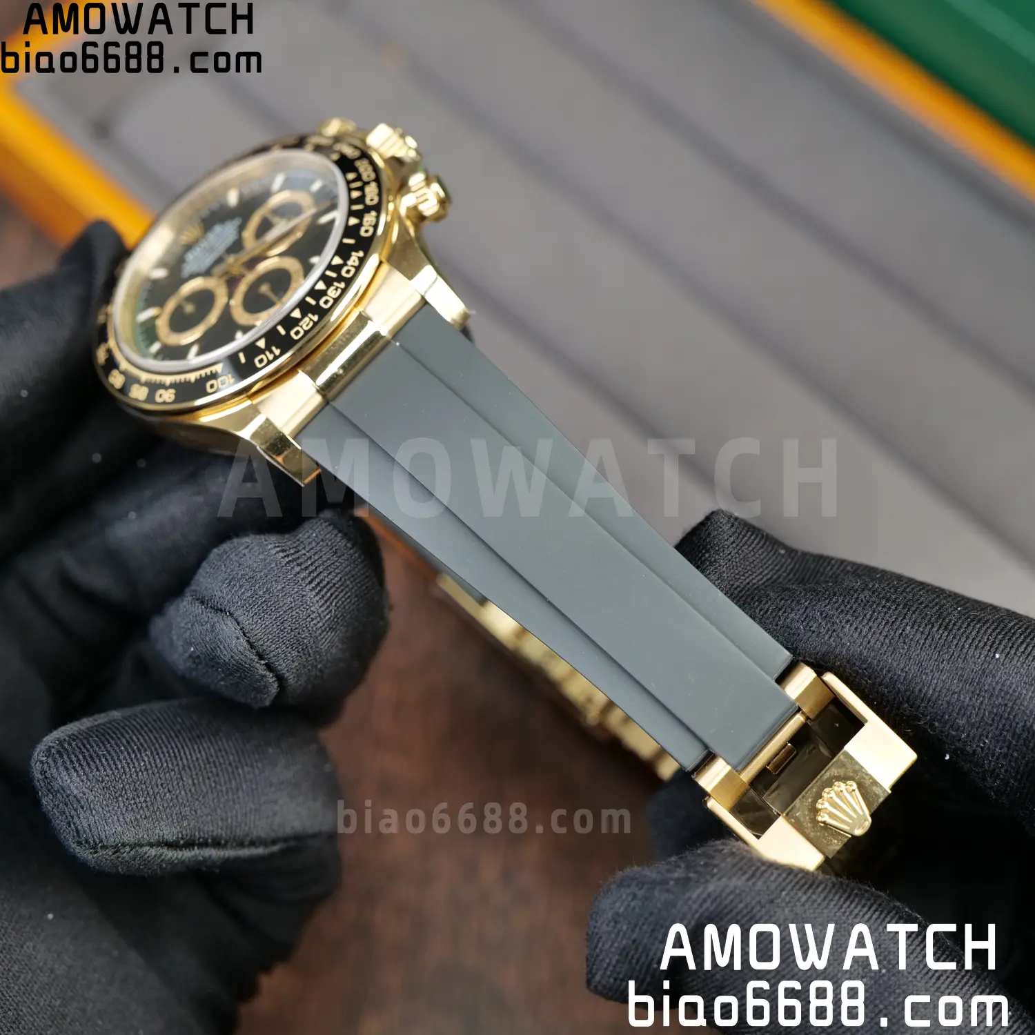 Rolex Daytona 126518 RCF RGF 1:1 Best Edition Black Dial on Oysterflex Strap JH4131 V2 160g Free Sprung 77 14d6009f47c3168 AMO Watch