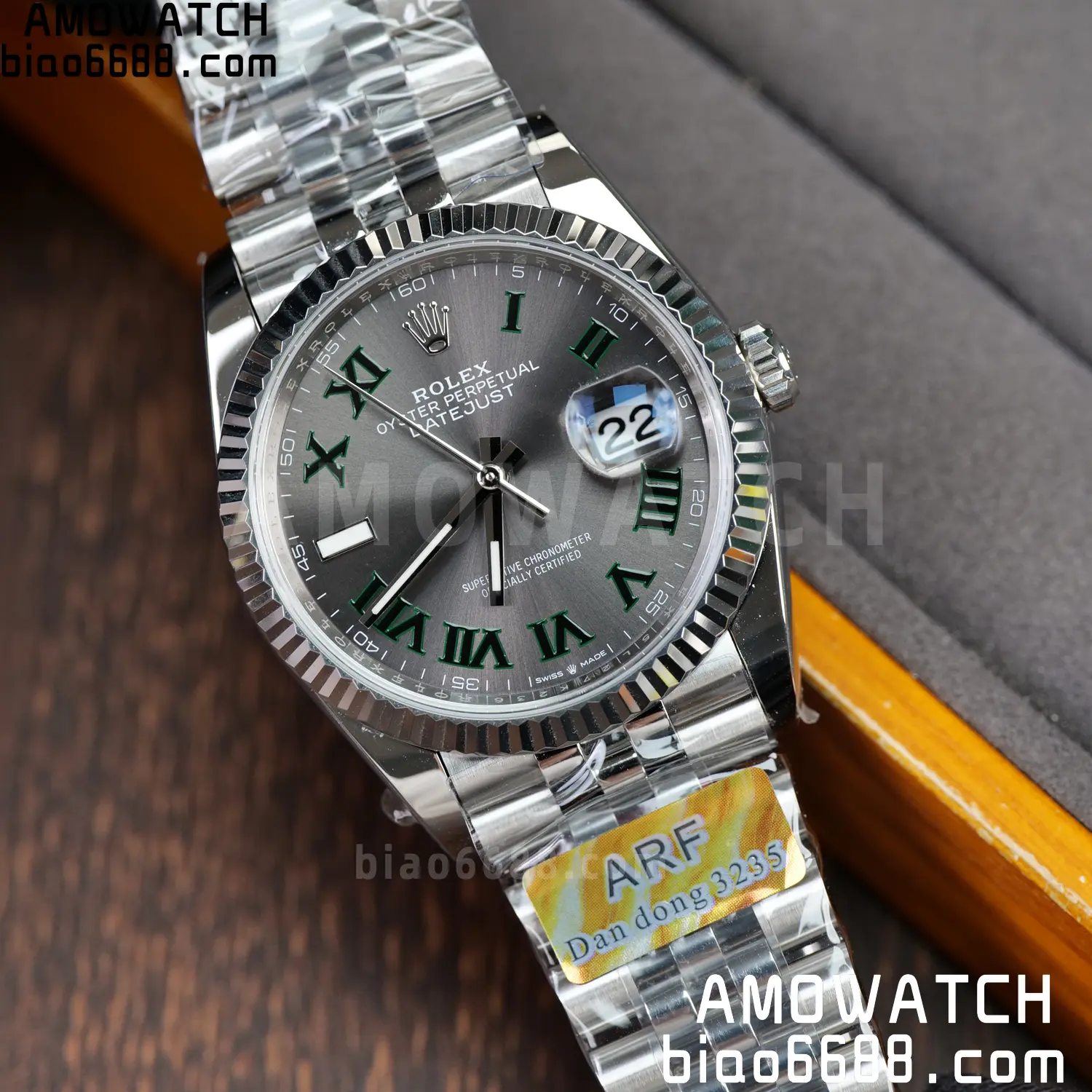 Rolex DateJust m126234 36mm ARF 1:1 Best Edition Roman Gray Dial on Jubilee Bracelet DD3235 93 1b3d154c45ce556 AMO Watch