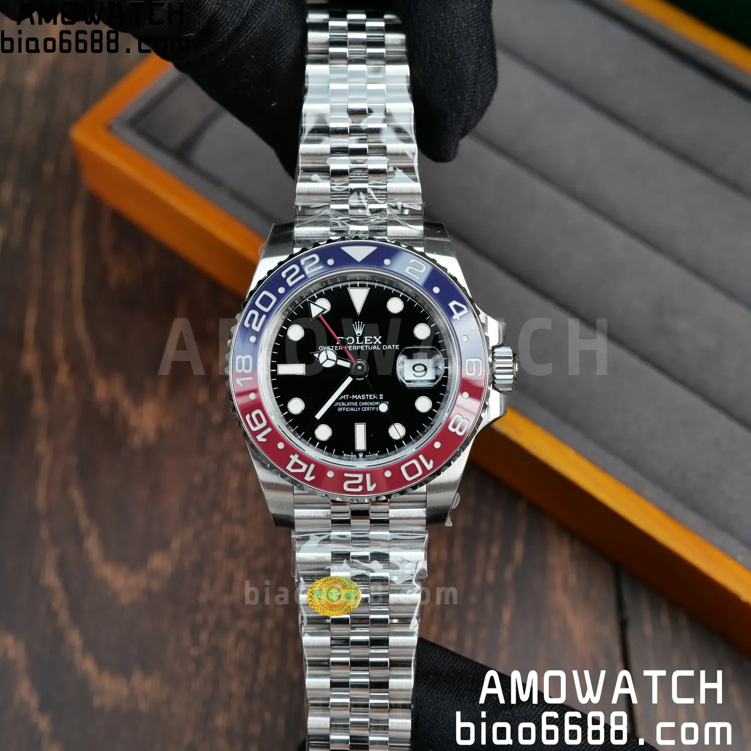Rolex GMT-Master II 126710 BLRO 904L Steel VSF 1:1 Best Edition on Jubilee Bracelet DD3285 CHS V3s 78 1c49e45e9d20abb 阿默表行AmoWatch