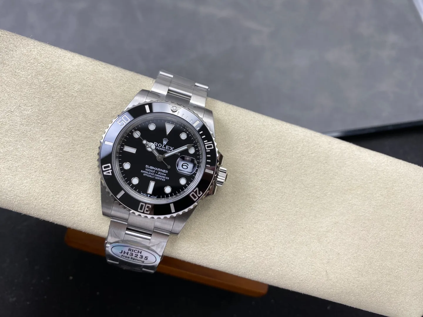 Rolex Submariner 41mm 126610 LN Black RICH 1:1 Best Edition 904L SS Case and Bracelet JH3235 V2 (Free Sprung) 50 20cec834adaa47e AMO Watch