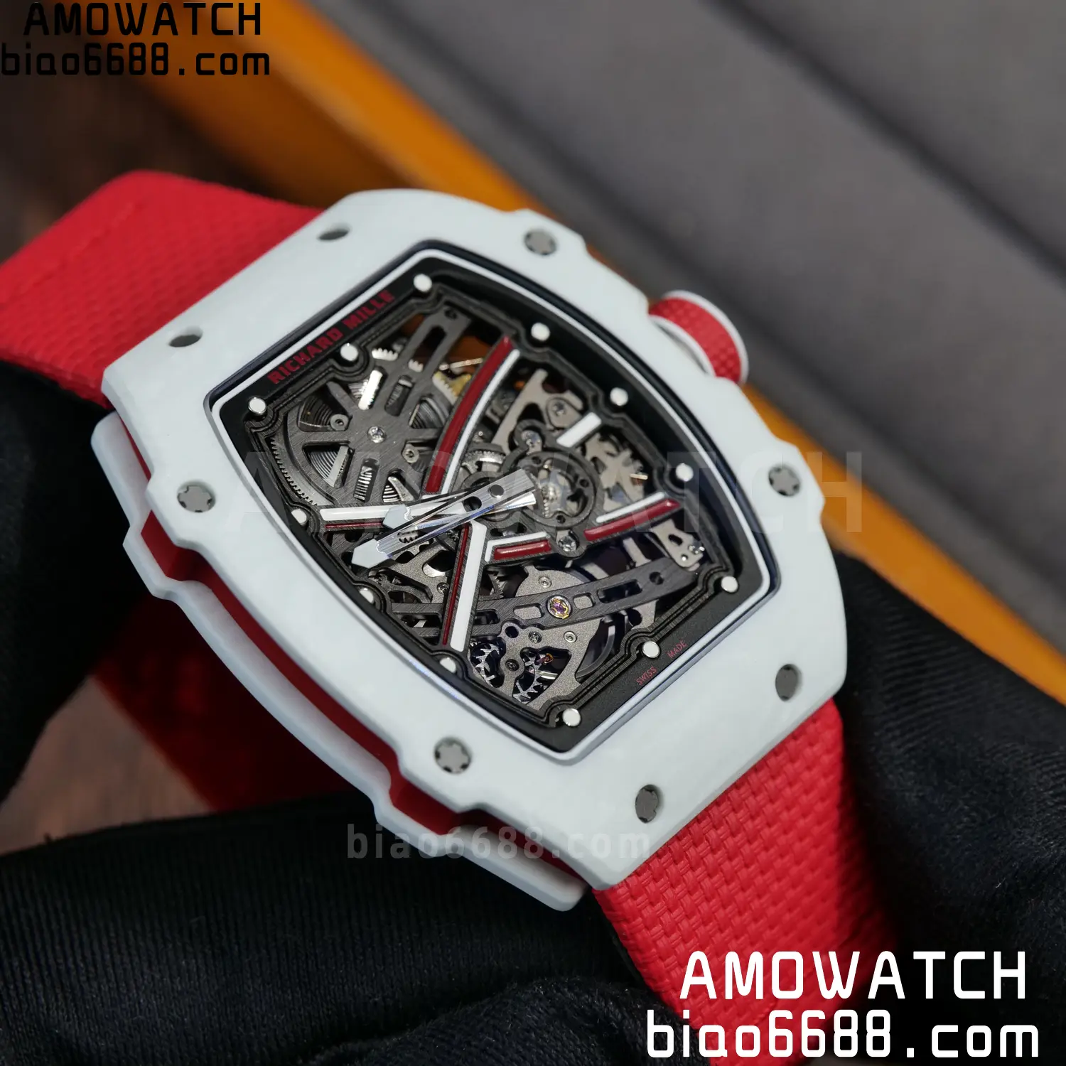 RICHARD MILLE RM67-02 White NTPT RICH Factory 1:1 Leclerc Skeleton Dial CRMA7 Super Clone 96 20eb1703c80bee2 AMO Watch