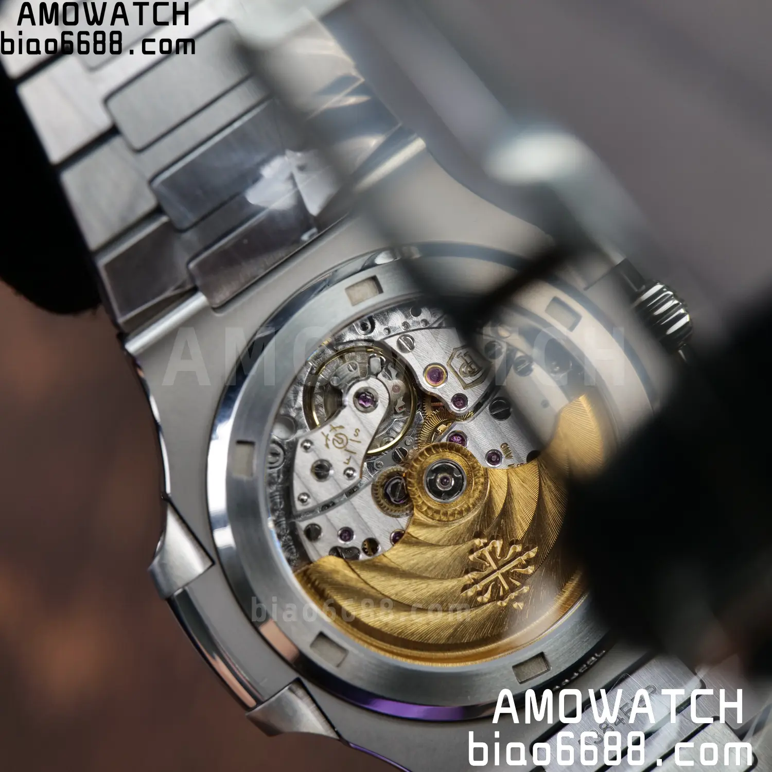 PP Nautilus 5711 DDF 1:1 Best Edition Blue Dial on SS Bracelet DPB330 Super Clone V2 100 21d3c6209582dda 阿默表行AmoWatch