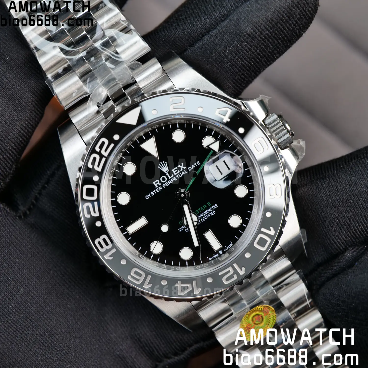Rolex GMT-Master II 126710 GRNR 904L Steel VSF 1:1 Best Edition on Jubilee Bracelet DD3285 CHS V3s 86 2338ad3c621afc4 AMO Watch