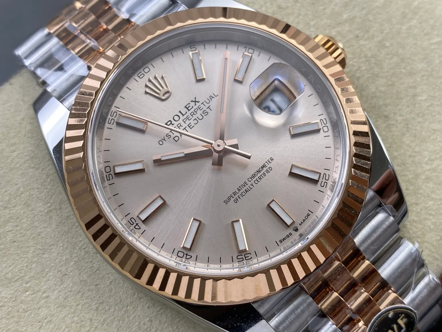 Rolex DateJust 41 126331 RWF 1:1 Best Edition Gold Dial on Jubilee Bracelet JH3235 (Free Sprung) 30 24ad99279424134 阿默表行AmoWatch