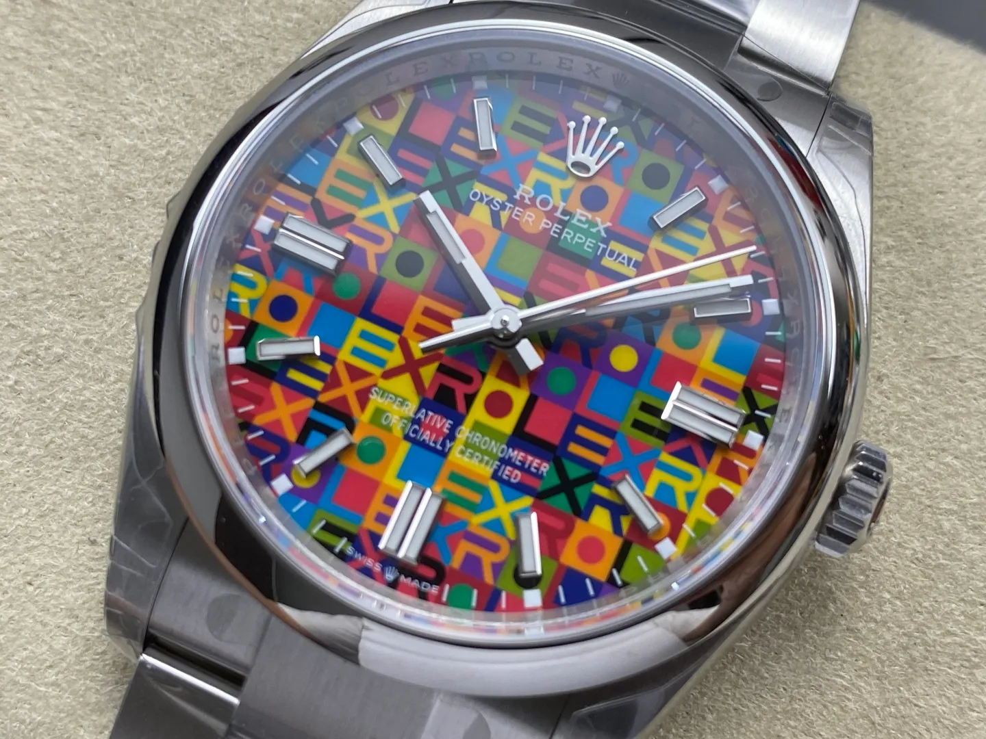 Rolex Oyster Perpetual 36mm 126000 904L SS VSF 1:1 Best Edition Celebration Dial On 904L SS Bracelet DD3230 34 26dcc536f0aced3 阿默表行AmoWatch