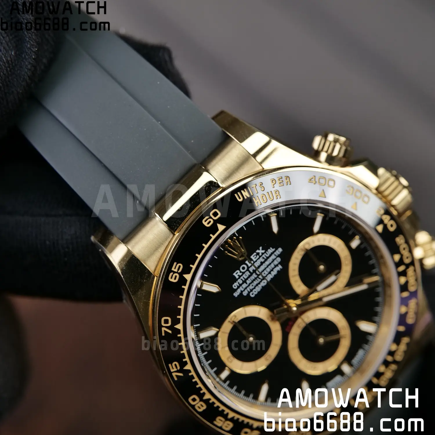 Rolex Daytona 126518 RCF RGF 1:1 Best Edition Black Dial on Oysterflex Strap JH4131 V2 160g Free Sprung 86 28797c558367f11 AMO Watch