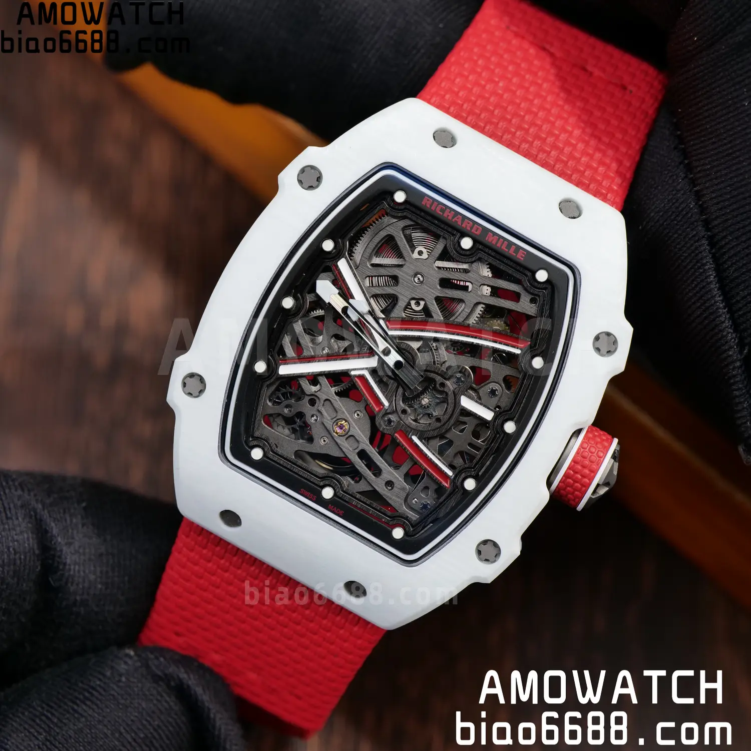 RICHARD MILLE RM67-02 White NTPT RICH Factory 1:1 Leclerc Skeleton Dial CRMA7 Super Clone 105 28a85ba250b02cc AMO Watch