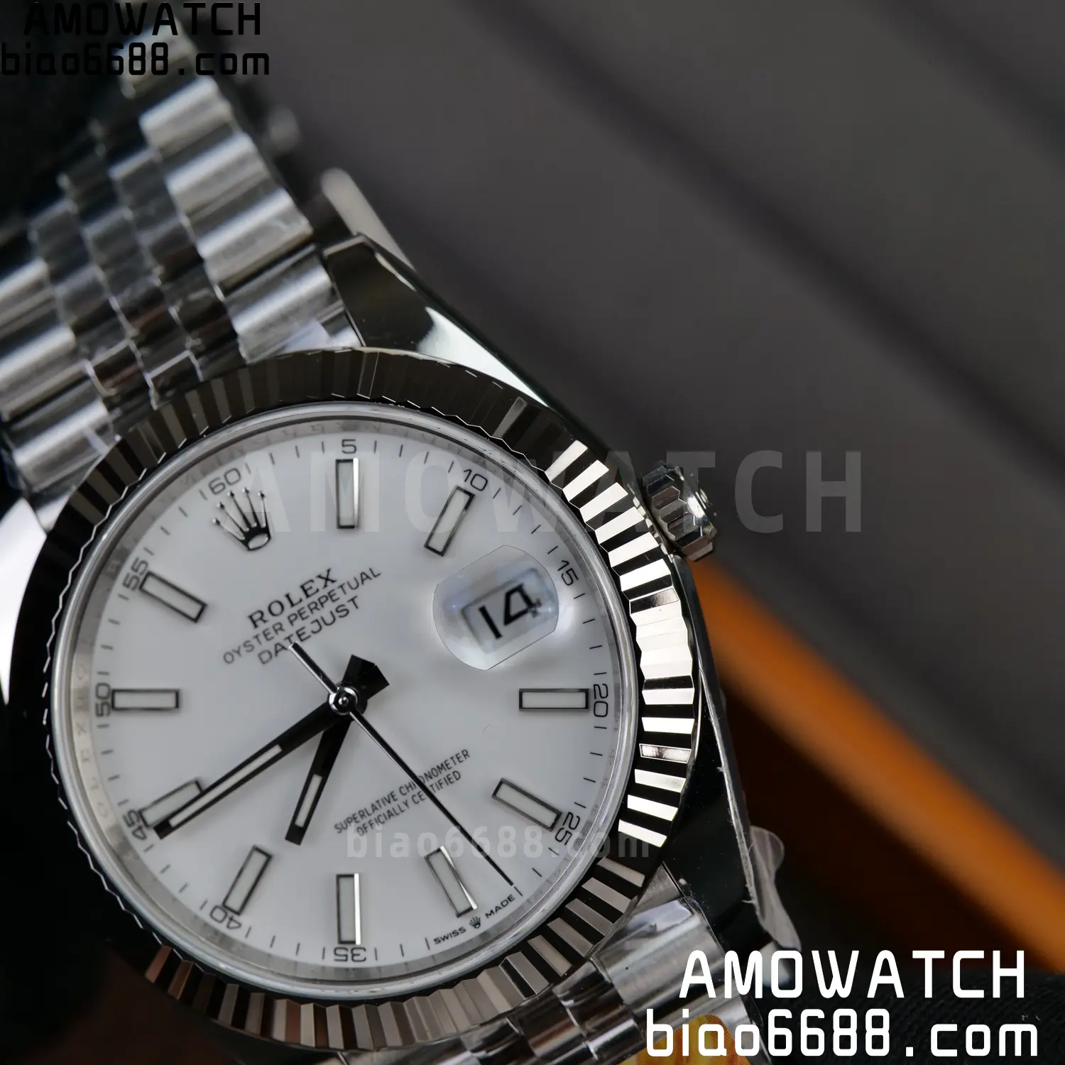 Rolex DateJust 126300 41mm ARF 1:1 Best Edition White Dial on Jubilee Bracelet Smooth Bezel DD3235 64 2bdf63d32dfaaa0 AMO Watch